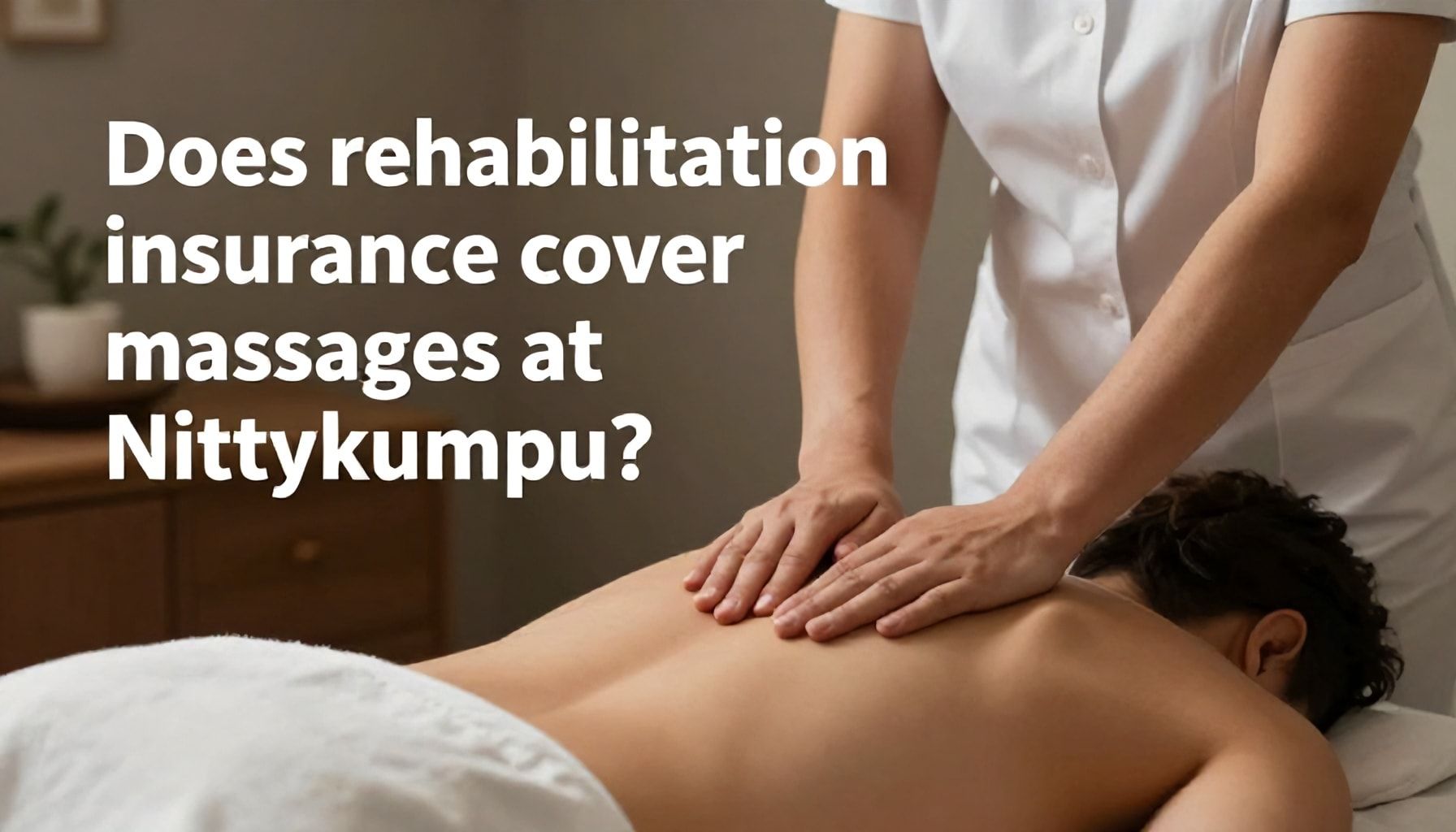 Varaako kuntoutusvakuutus hieronnan Niittykummusta? Tarkista nämä asiat ennen ajanvarausta