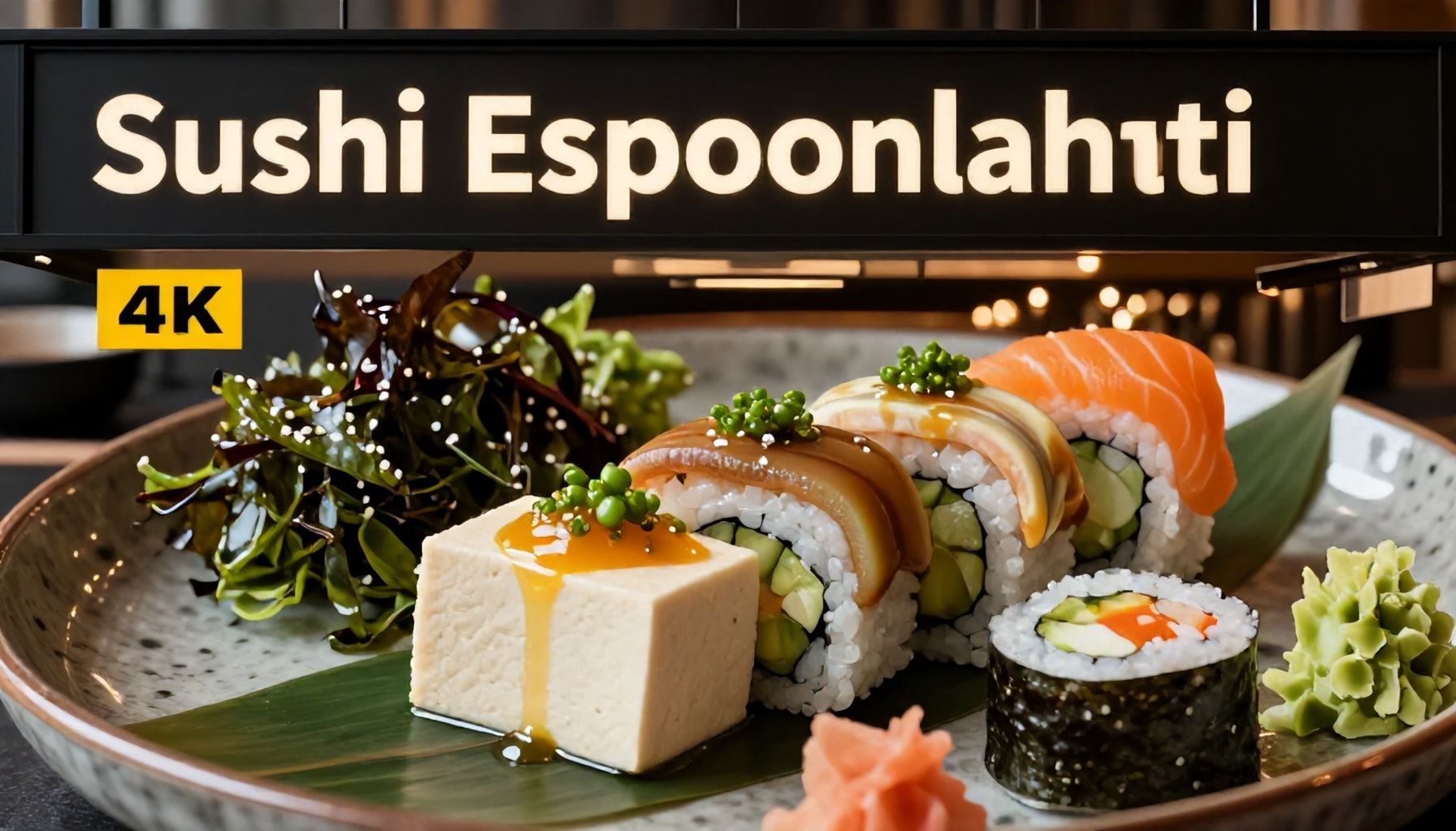 Vegetaristisushin yllätyskohteet Espoonlahdessa: Paikat, joissa tofu ja kasvikset vievät makumatkan Tokioon*