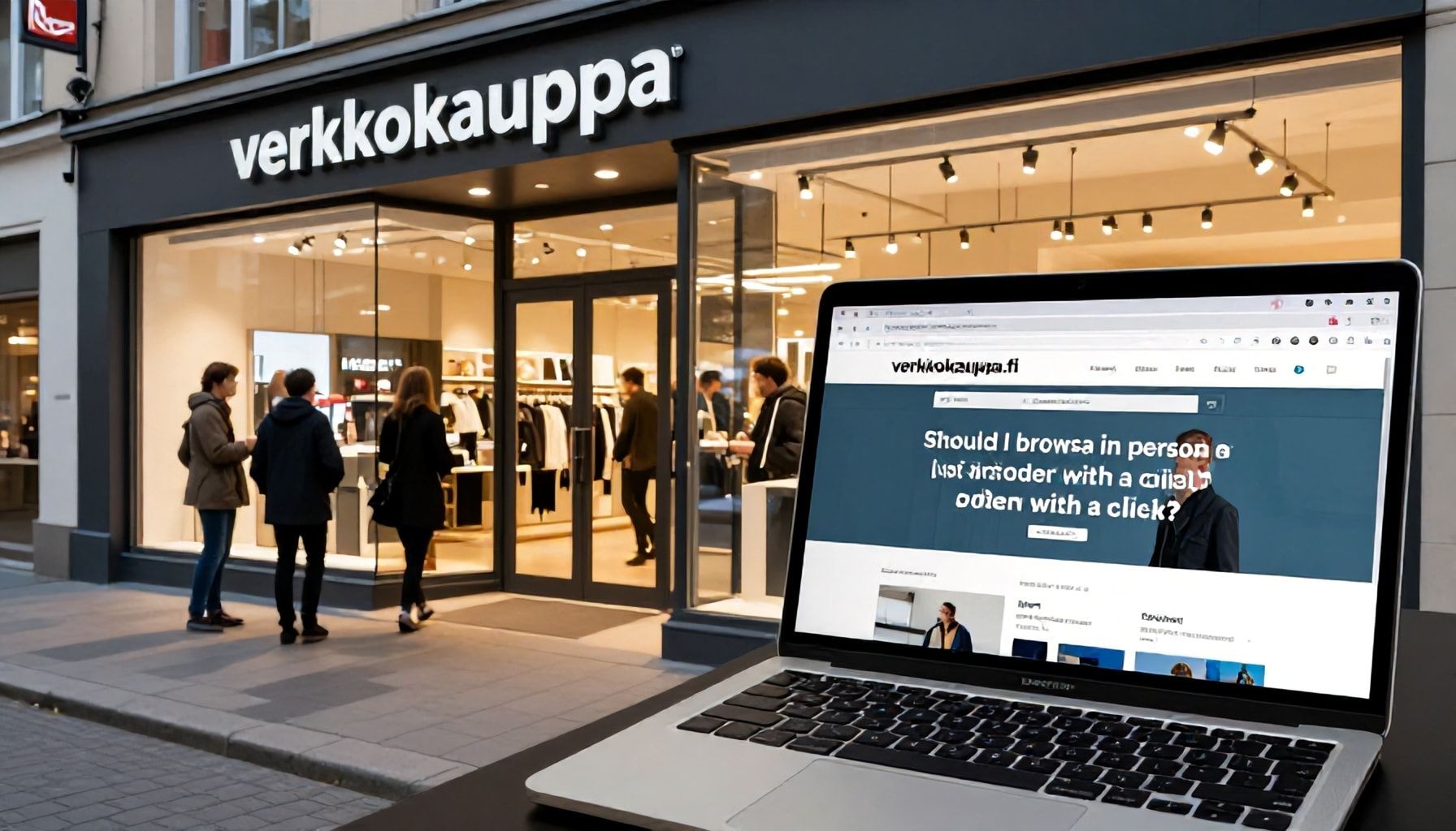 Verkkokauppa Leppävaara vs. verkkokauppa.fi: milloin kannattaa käydä myymälässä ja milloin tilata nettiin