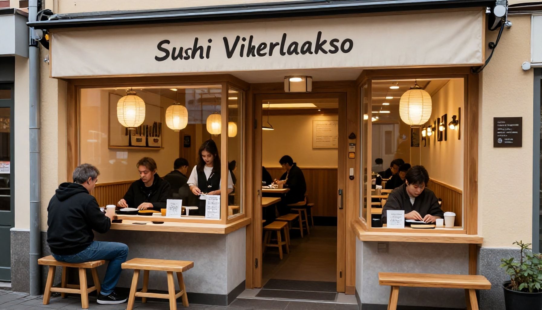 Viherlaaksossa piilee helmenä: Miksi paikalliset suosivat tätä sushiravintolaa suosituimpien ketjujen sijasta