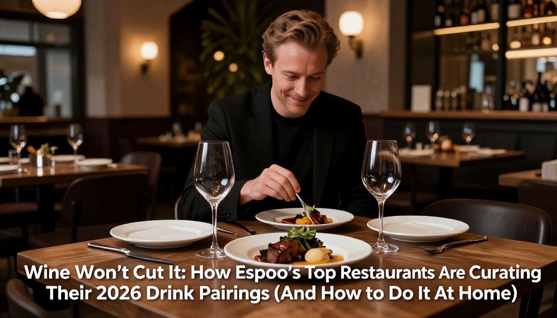 Viini ei riitä: Kuinka Espoon huippuravintolat valikoivat juomaparituksensa vuodelle 2026 (ja miten voit tehdä samoin kotona)