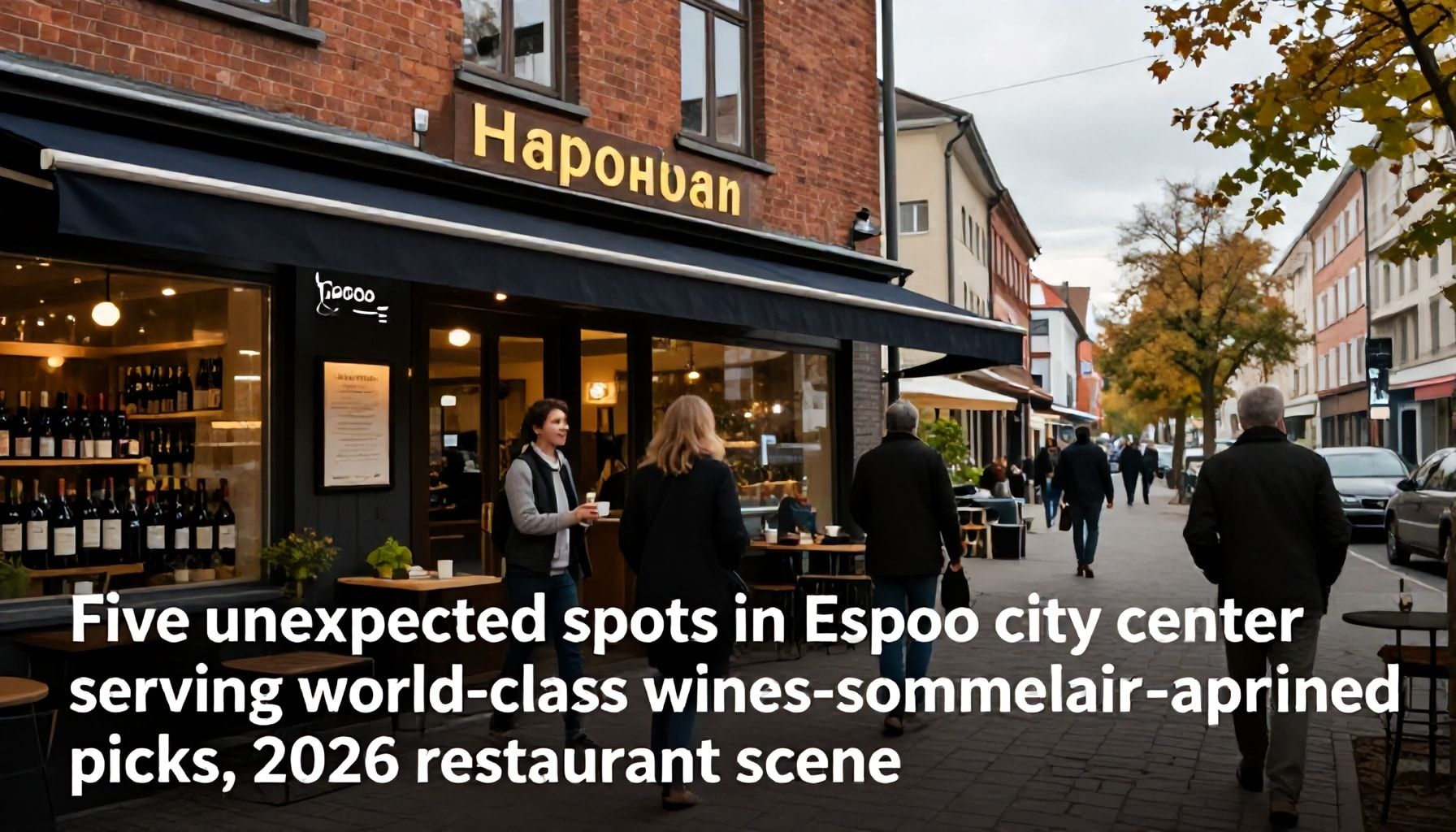 Viisi yllättävää paikkaa, joissa Espoon keskustassa tarjoillaan maailmanluokan viinejä – sommelierin suosikit