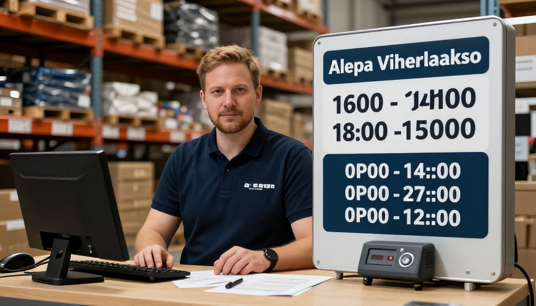Yhteystiedot, joita et löydä netistä: suora puhelinnumero varastonhoitajalle ja tiskin aukioloaikataulu