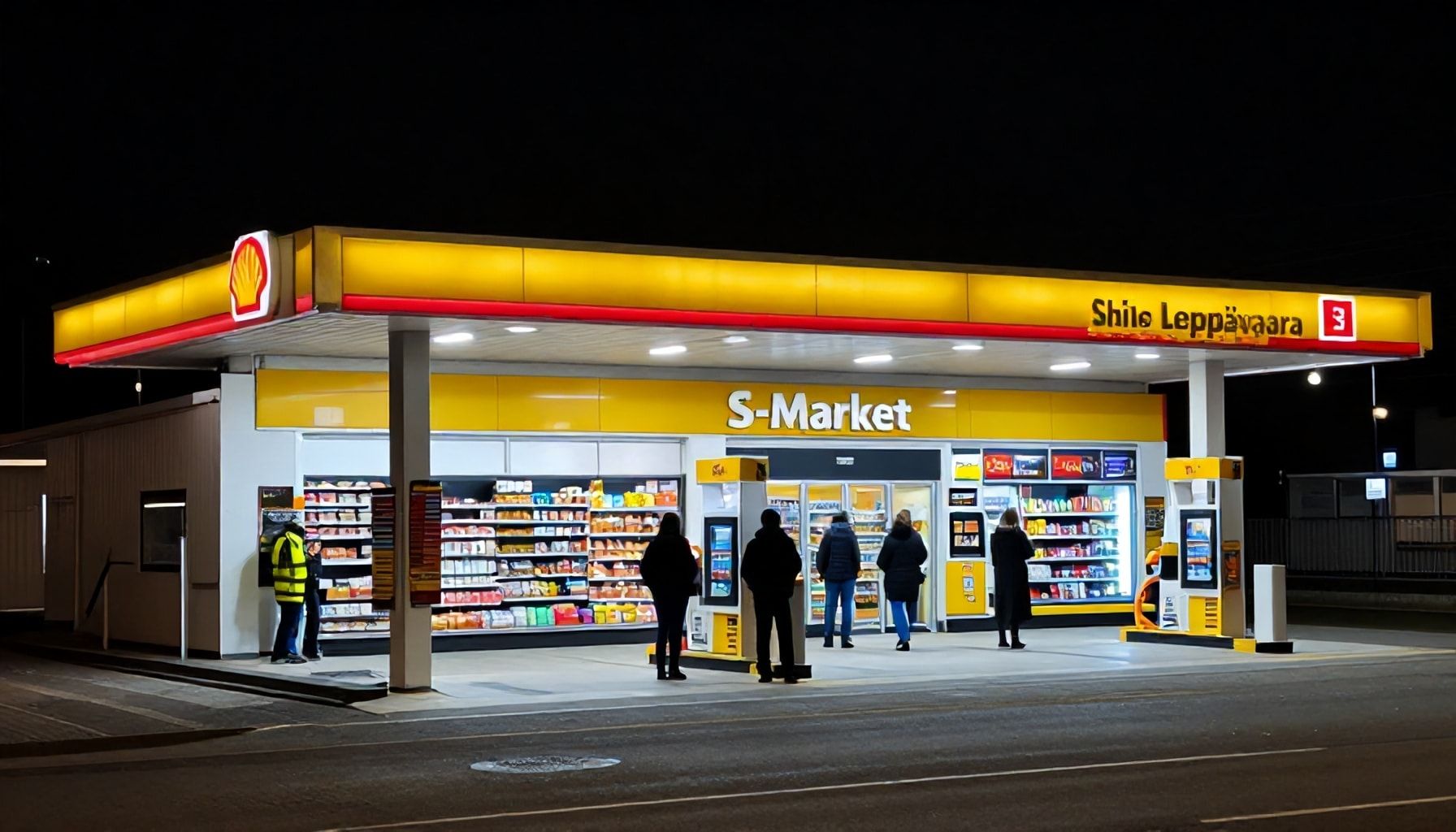 Yölliset ostokset Leppävaarassa: nämä lähimmät R-Kioskit ja muut myymälät palvelevat, kun Leppävaaran kioski on kiinni