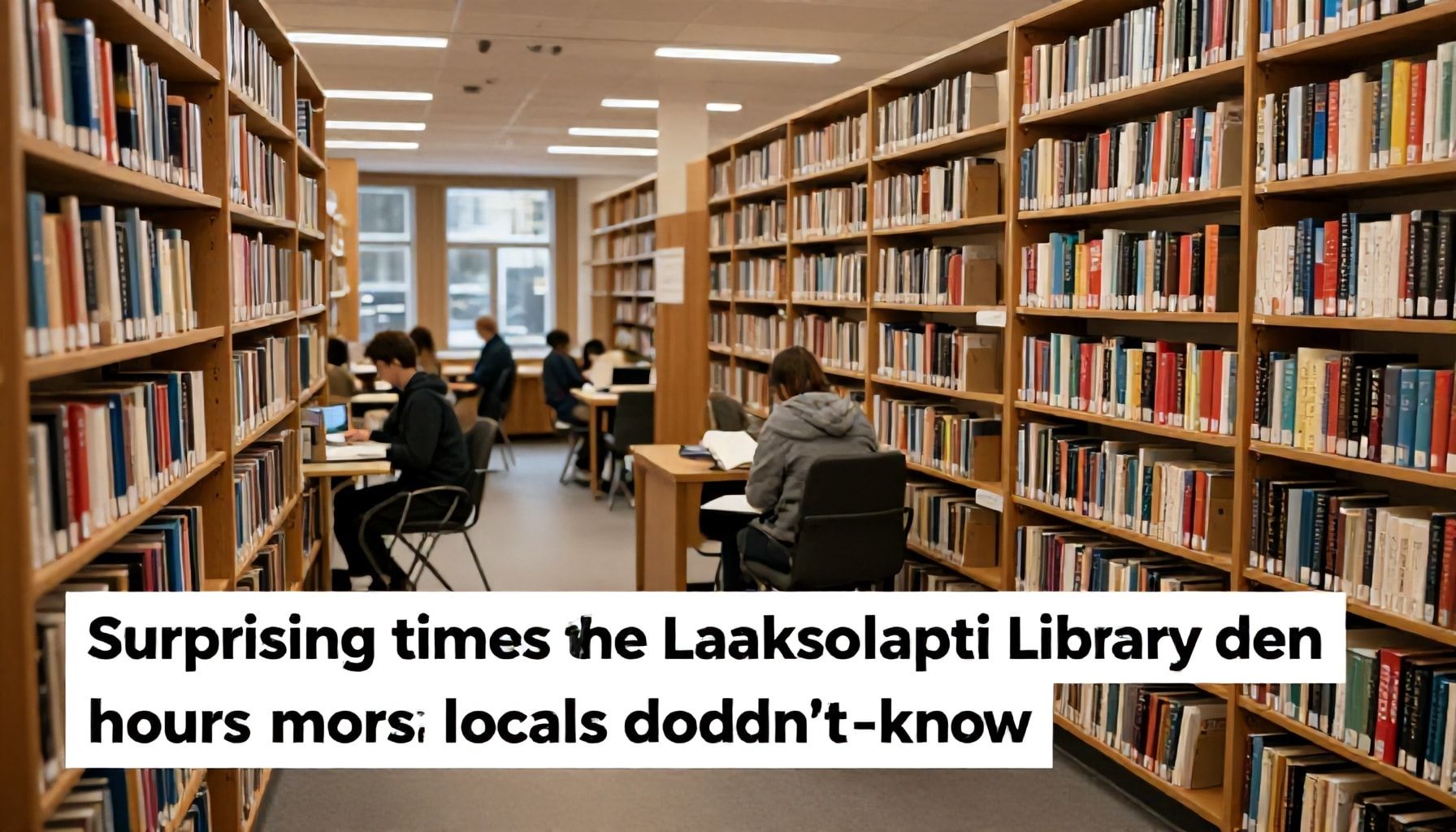 3 yllättävää aikaa*, jolloin Laaksolahden kirjasto on avoinna – moni ei tiedä näistä