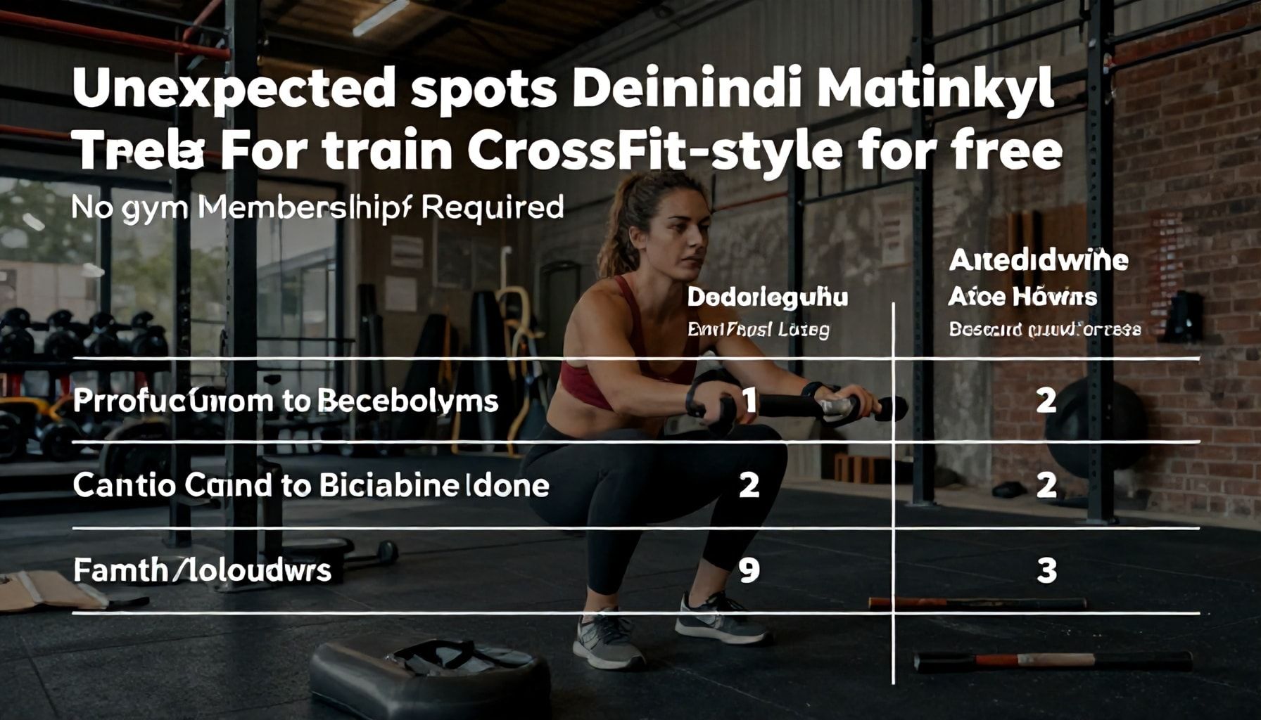 3 yllättävää paikkaa Matinkylässä, missä voit treenata crossfit-tyylisesti ilman salijäsenyyttä (hintavertailu mukaan lukien)