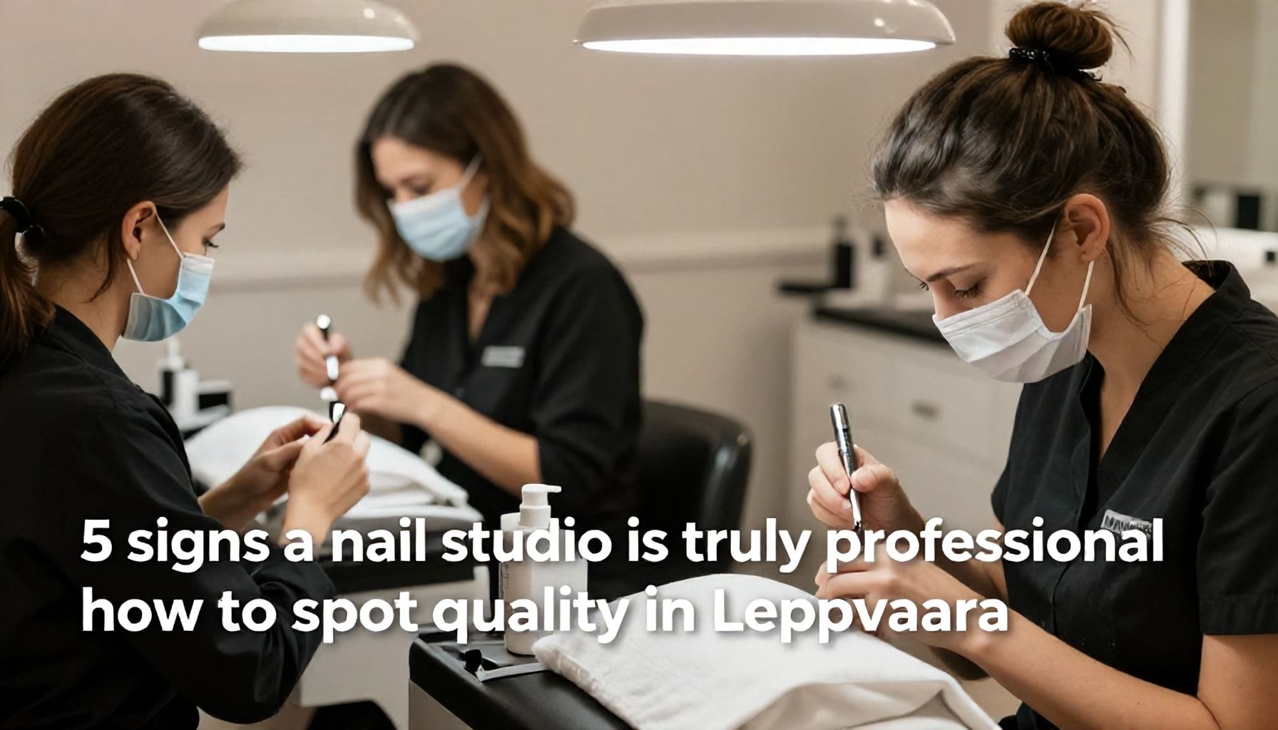 5 merkkiä siitä, että kynsistudio on todella ammattitaitoinen – näin erotat hyvän huonosta