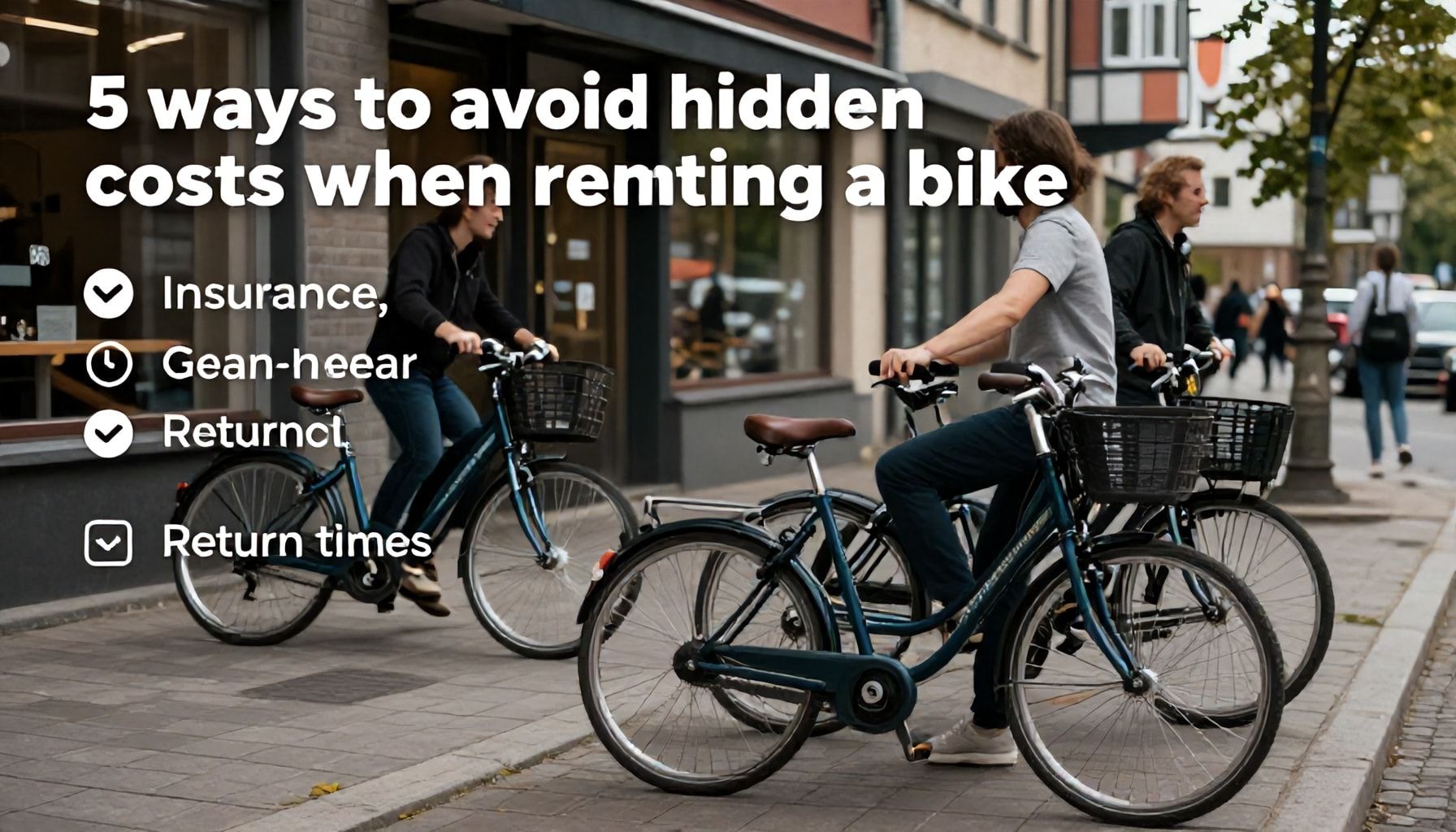 5 vinkkiä, joilla vältät yllätyskulut pyörän vuokrauksessa (vakuutukset, varusteet, palautusajat)