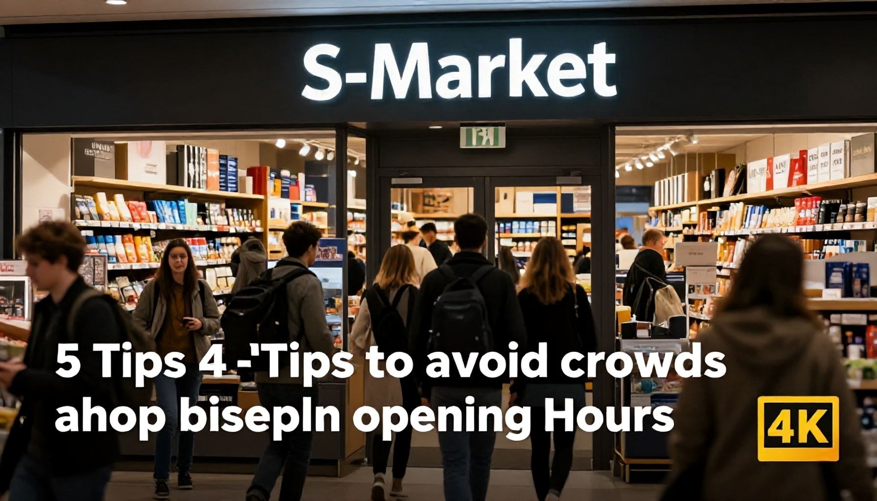 5 vinkkiä, joilla välttyy ruuhkiltä ja teet ostokset Nöykkiössä vaivattomasti aukioloaikojen puitteissa