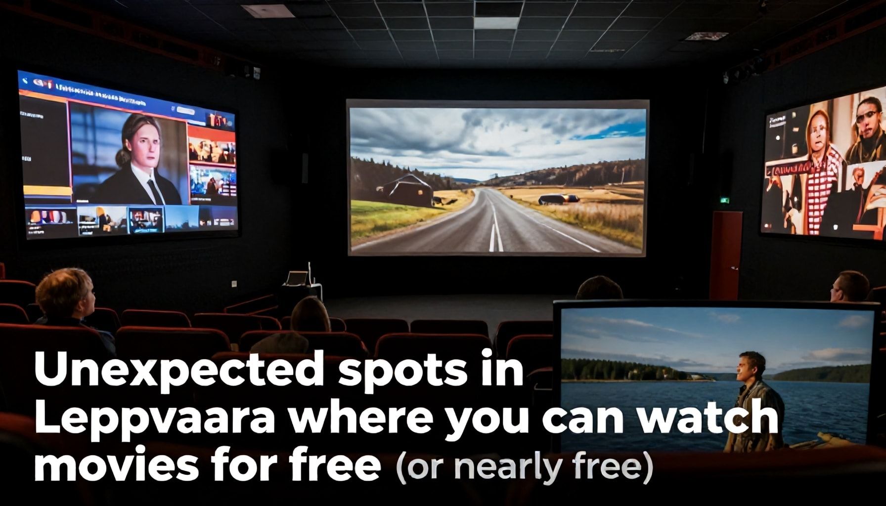 5 yllättävää paikkaa Leppävaarassa, missä voit katsoa elokuvia ilmaiseksi (tai lähes)