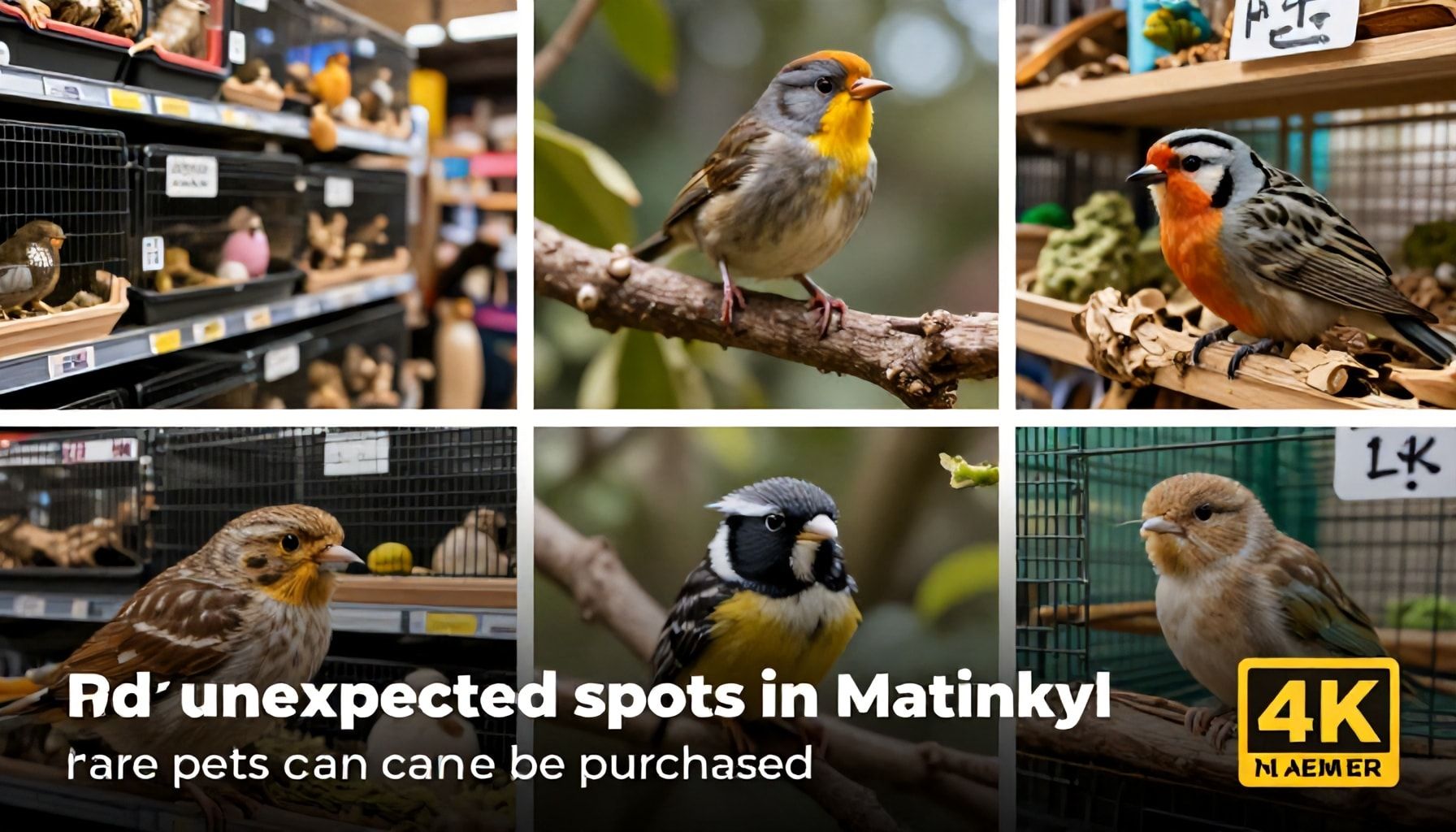 5 yllättävää paikkaa Matinkylässä, joista voit ostaa harvinaisempia lemmikkieläimiä