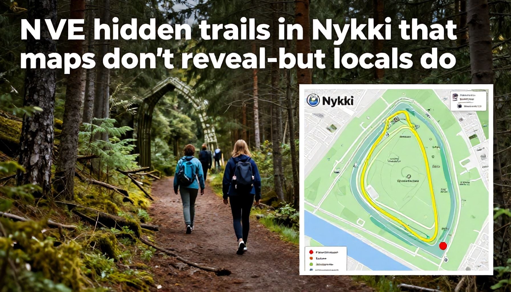 5 yllättävää reittiä Nöykkiössä, joita kartta ei kerro (mutta paikalliset kyllä)