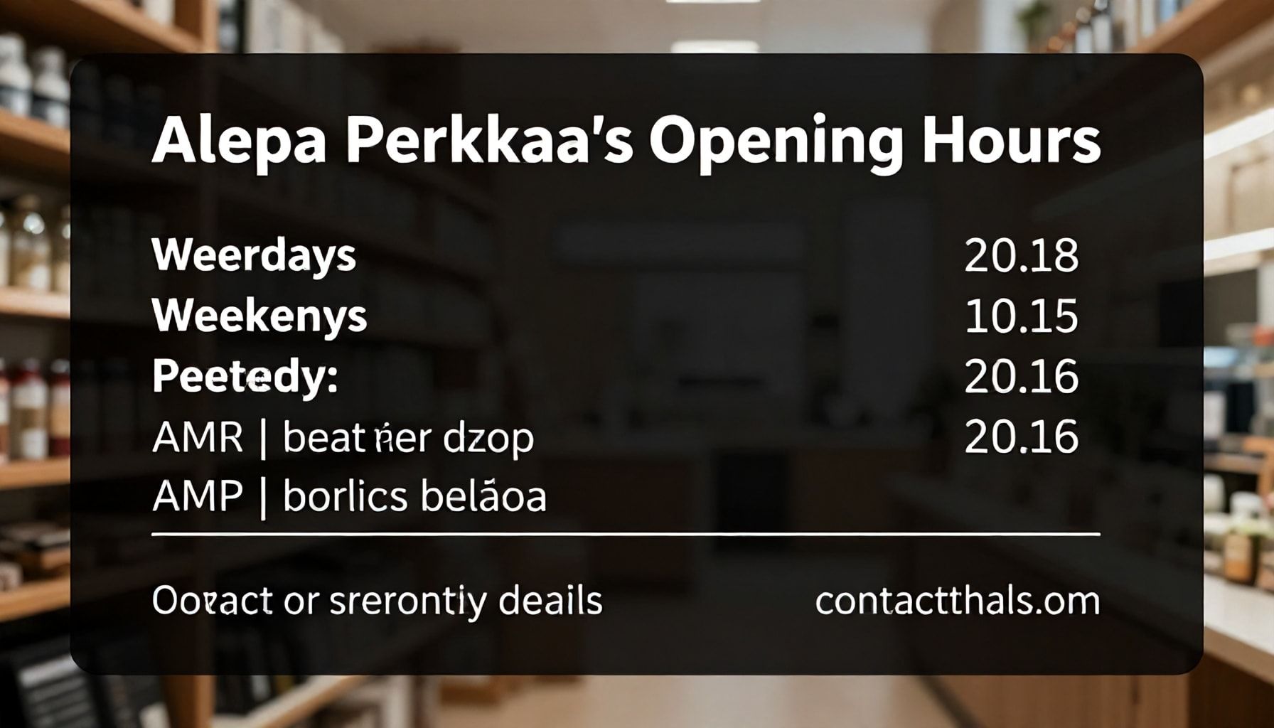 Alepa Perkkaan tarkat aukiolot – milloin myymälä palvelee arkisin, viikonloppuisin ja juhlapyhinä