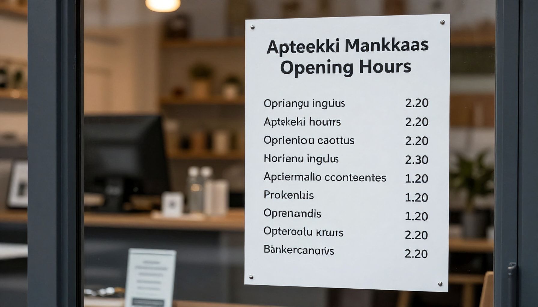 Apteekki Mankkaan uudet aukioloajat 2024 – mitä muutoksia asiakkaille tuli ja miksi ne tehtiin