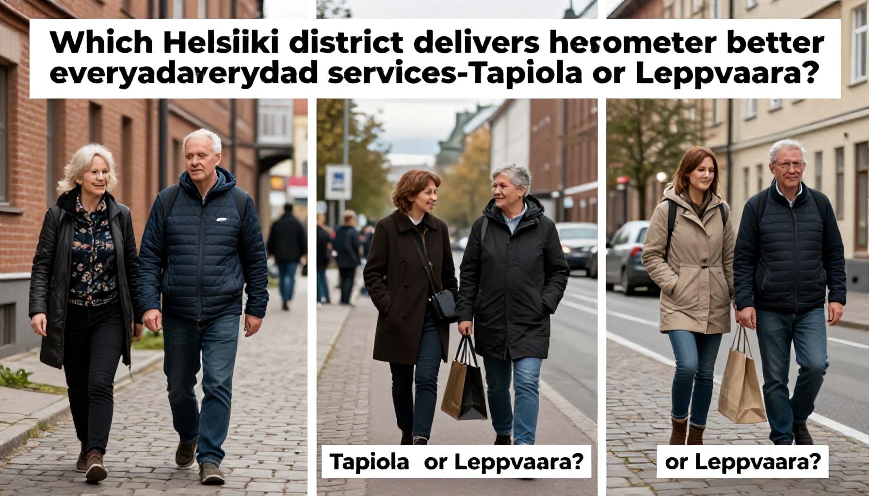 Asukkaiden kokemukset paljastavat: kumpi alue tarjoaa paremmat palvelut päivittäiseen elämään?