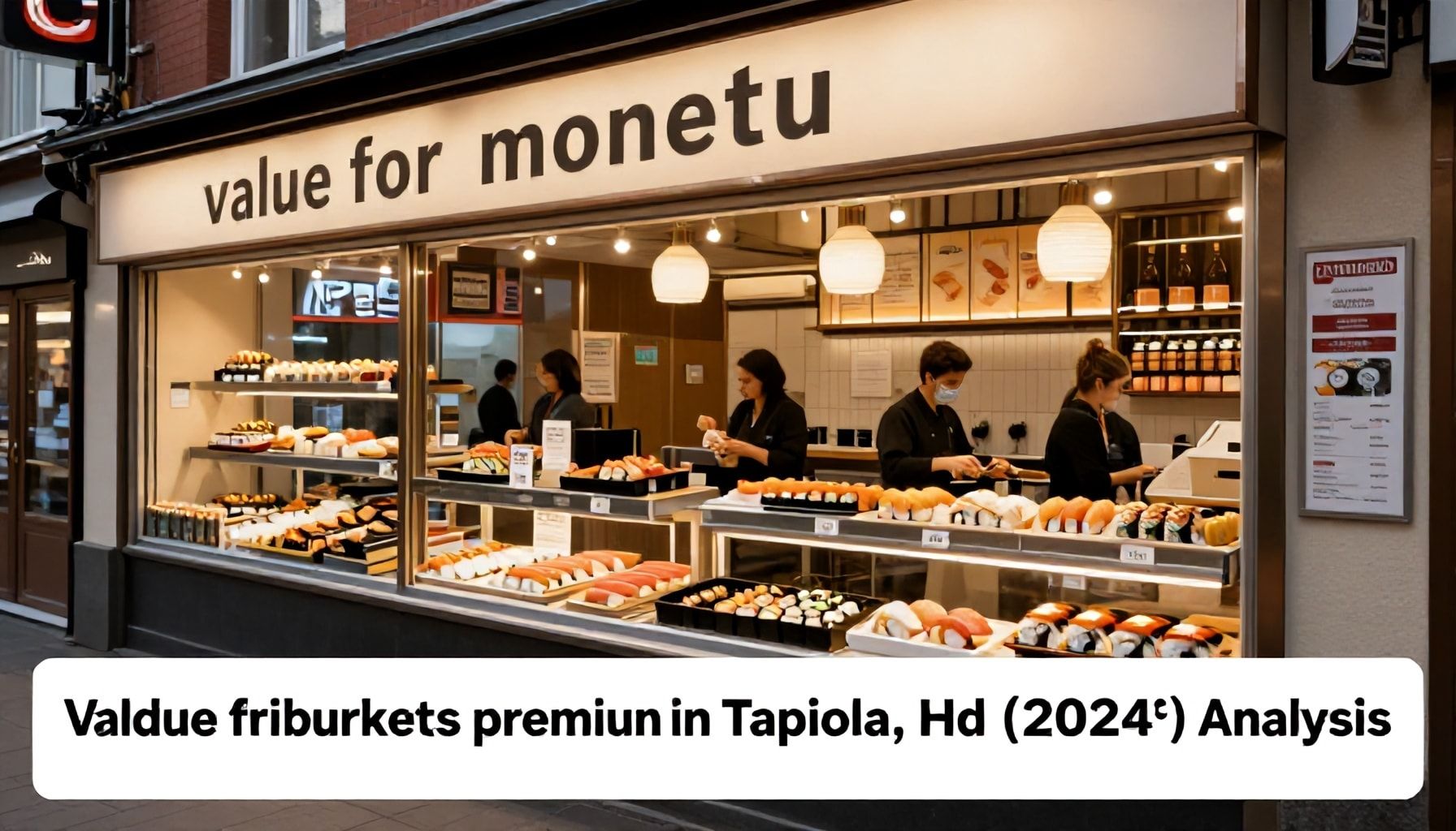 Edullinen vs. premium: missä Tapiolan sushipaikoista saat eniten vastinetta rahalle (hintavertailu 2024)