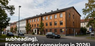 Espoon parhaat ja huonoimmat kaupunginosat 2026: Asukkaiden kokemukset ja hinnat