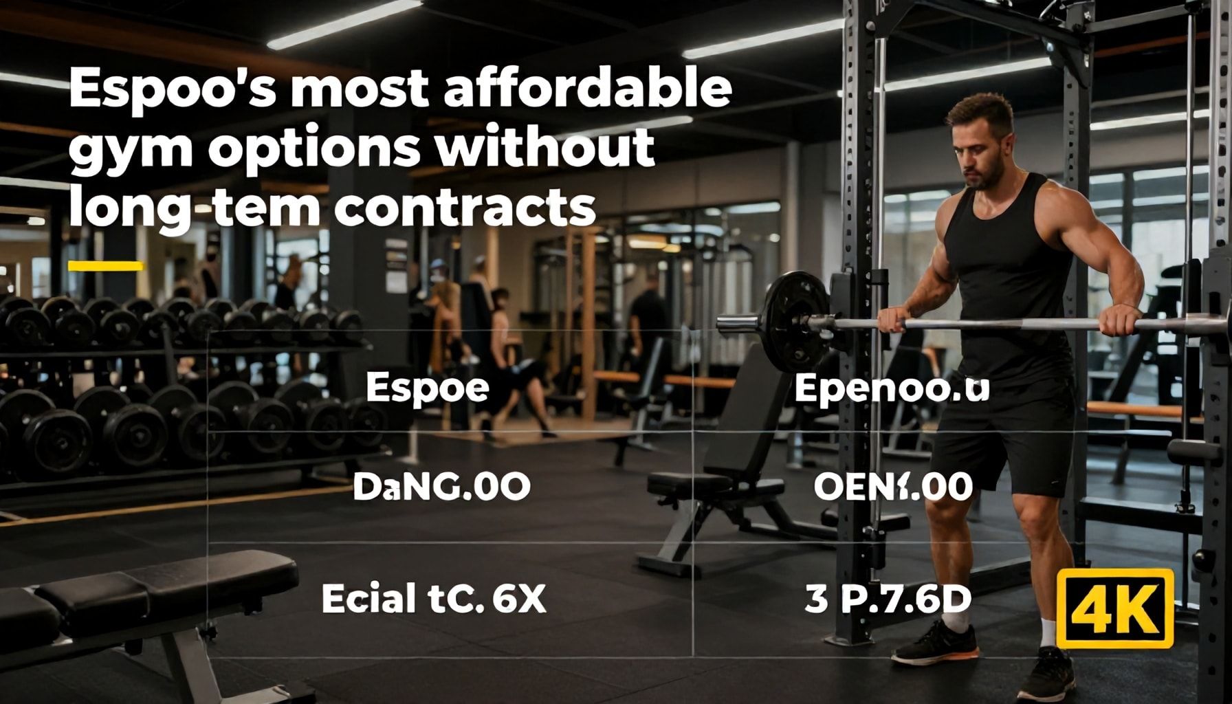 Espoon halvimmat kuntosalivaihtoehdot ilman pitkiä sitoumuksia: näissä paikoissa pääset kokeilemaan alle 20 eurolla