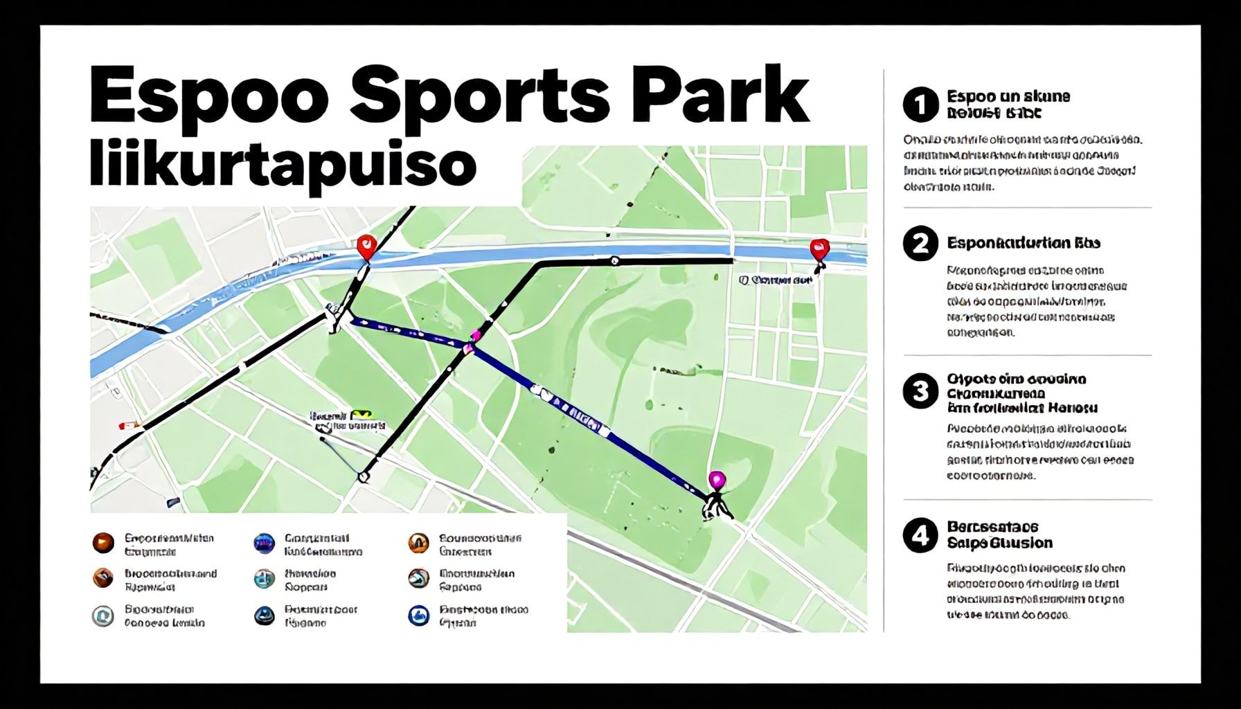 Espoonkartanon liikuntapuiston parhaat reitit juoksijoille ja pyöräilijöille – kartat ja vinkit