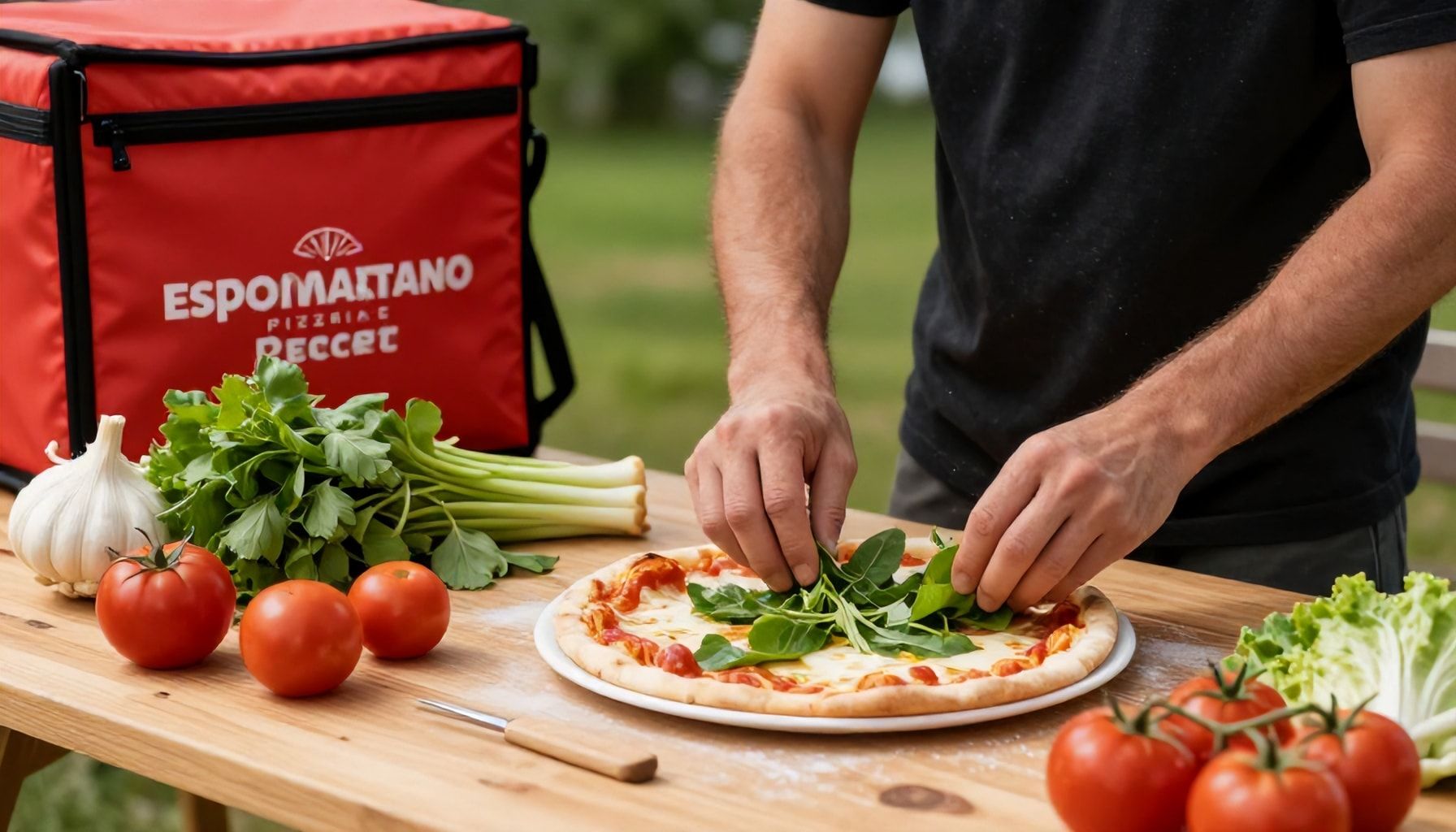 Espoonkartanon pizzerian salaisuus: Miten tuoreet raaka-aineet päätyvät pizzaasi alle tunnissa