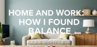 Koti ja työ: Kuinka löysin tasapainon Home and Work: How I Found Balance