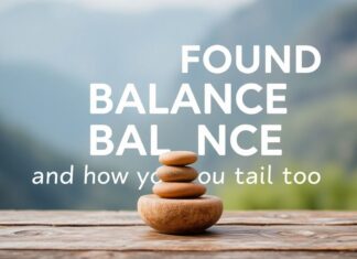 Miten löysin tasapainon elämässäni – ja miten voitkin How I found balance in my life – and how you can too