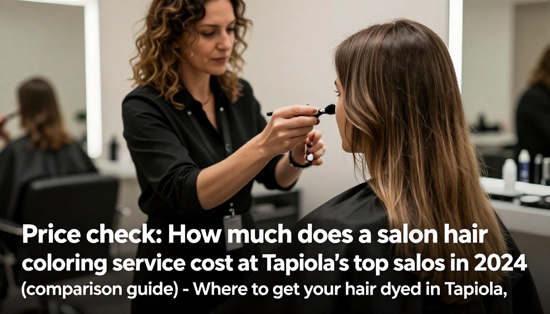 Hinnat selville: Paljonko ammattimainen hiusten värjäys maksaa Tapiolan kampaamoissa (hintavertailu 2024)
