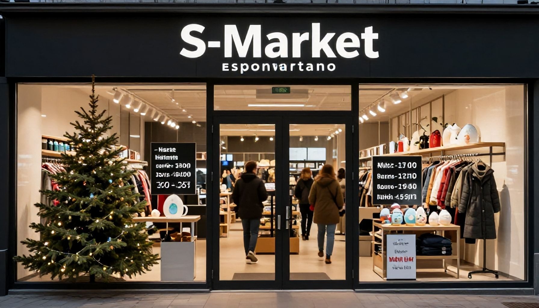 Joulu, uusivuosi ja pääsiäinen: Näin S-Market Espoonkartano toimii juhlapyhinä 2024 (myös jouluaattona ja vappuna)