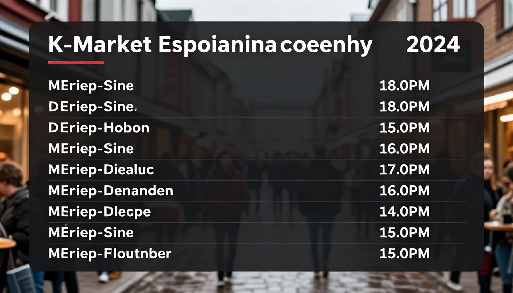 K-Market Espoonkartanon tarkat aukiolot arkisin, viikonloppuisin ja pyhäpäivinä – vuodelle 2024 vahvistettu aikataulu