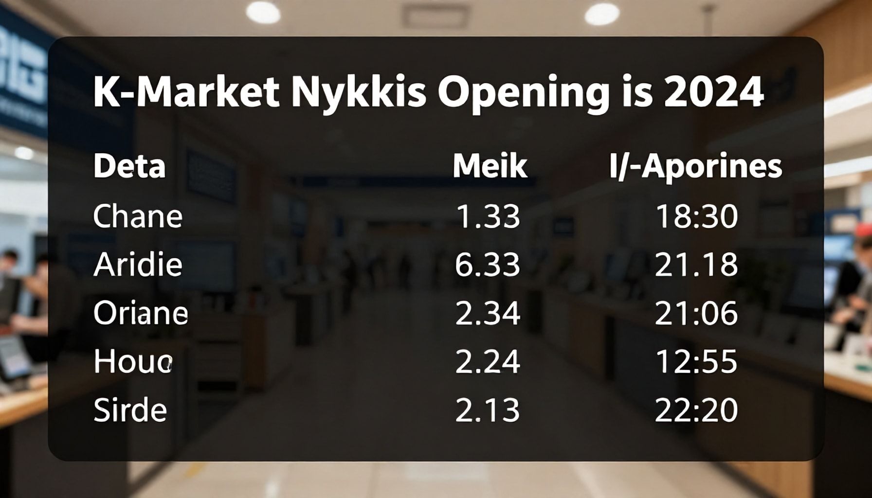 K-Market Nöykkiön tarkat aukiolot arkisin, viikonloppuisin ja pyhin – vuodelle 2024 vahvistettu aikataulu