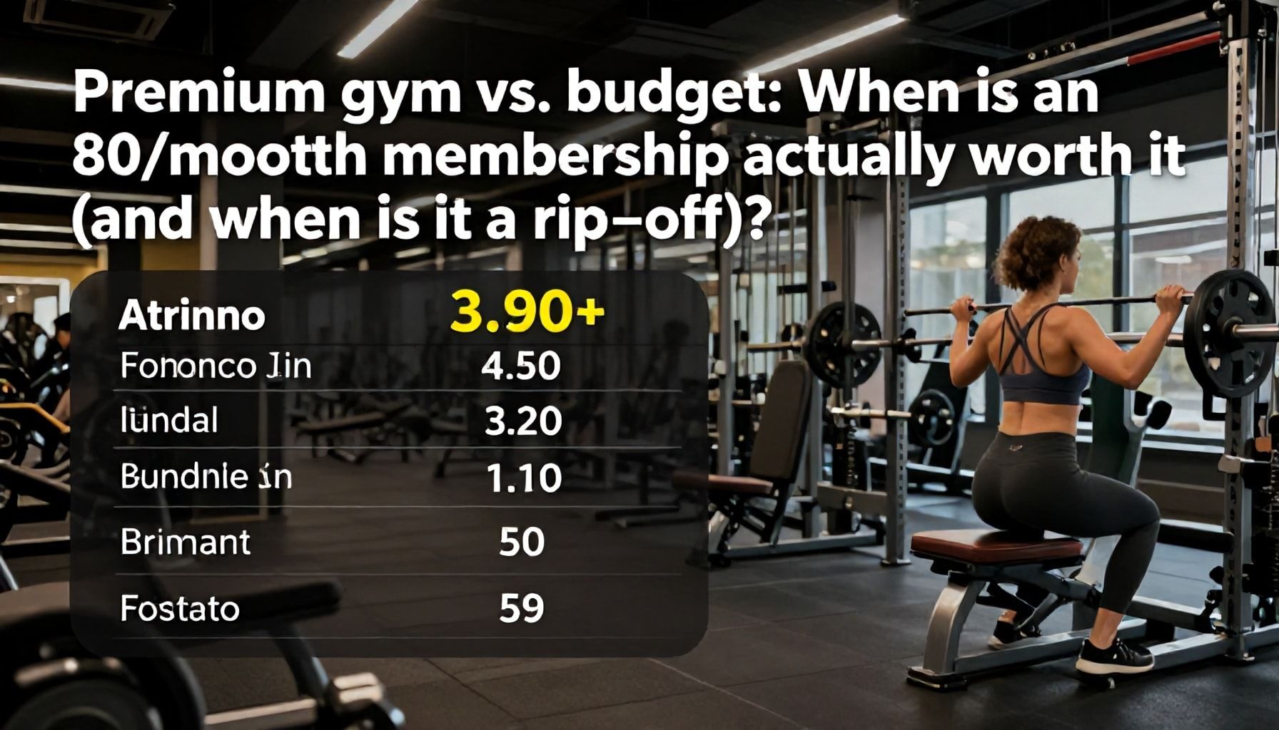 Kallis kuntosali vs. edullinen – milloin 80 euron kuukausimaksu on oikeasti hyvä diili (ja milloin huijaus)?