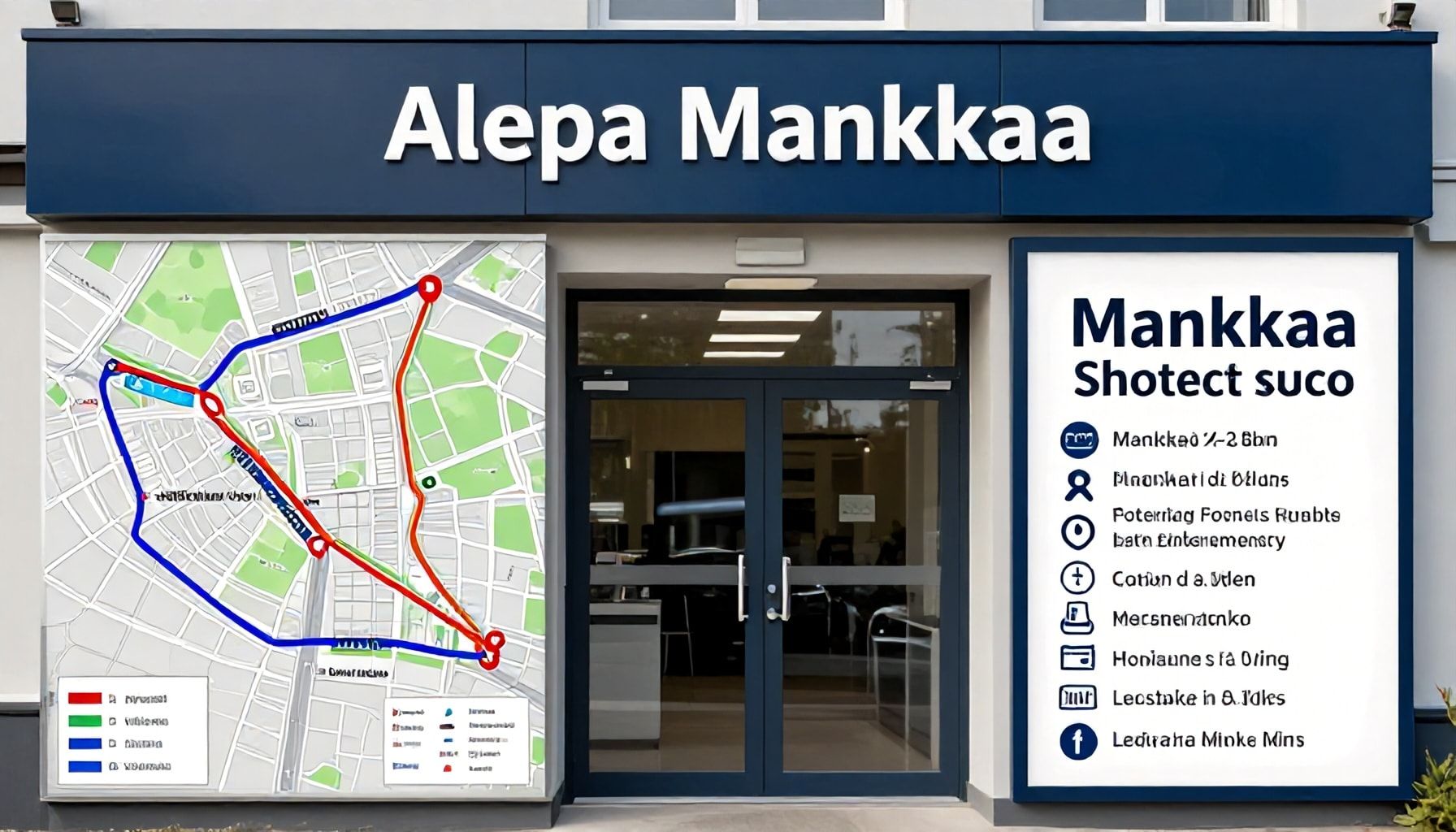 Kartta ja reitti Alepa Mankkaan ovelle: näin löydät kaupan vaivattomasti