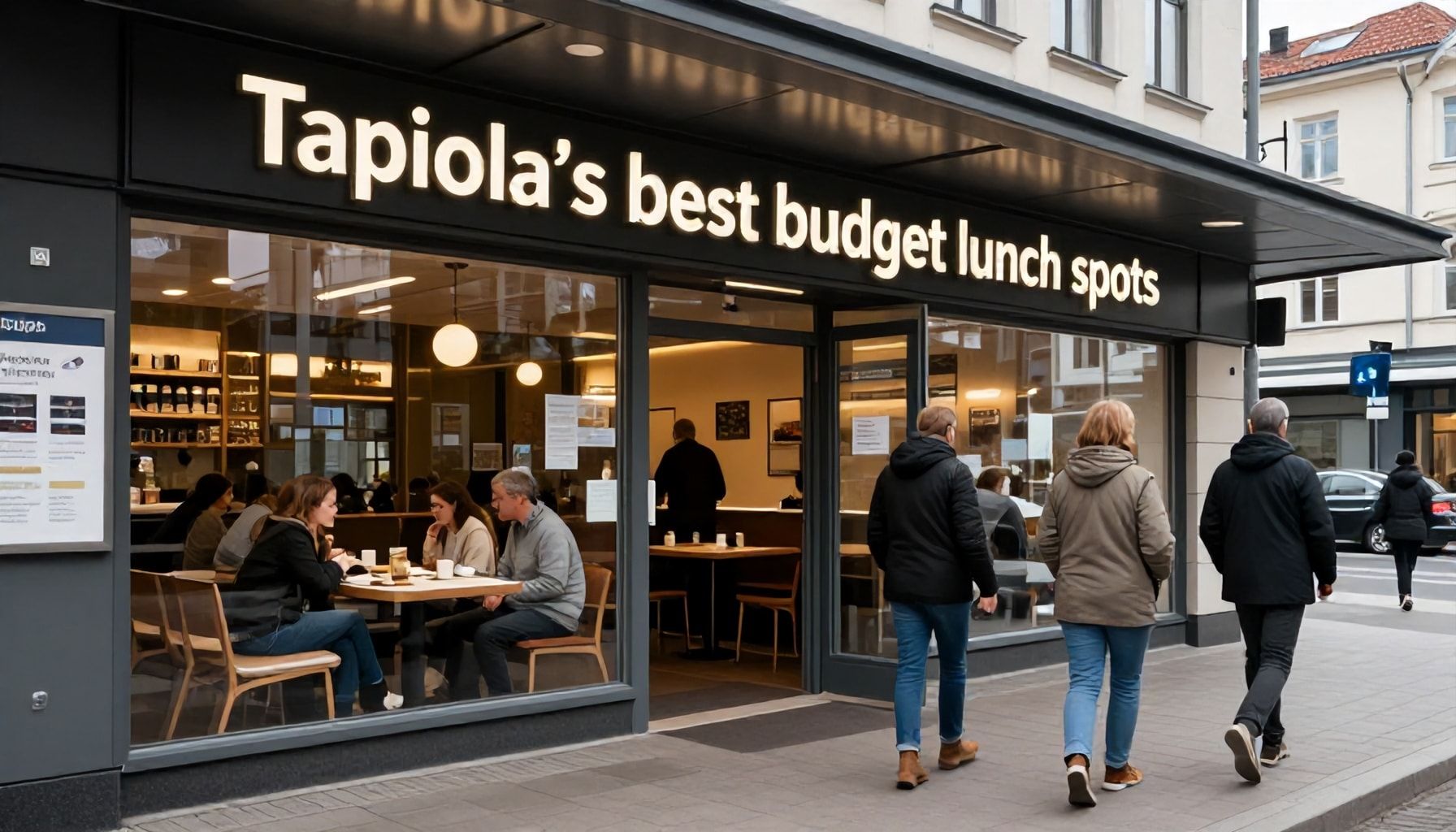 Kartta käteen: Tapiolan lounasravintolat, jotka ovat lähellä metroasemaa ja halpoja