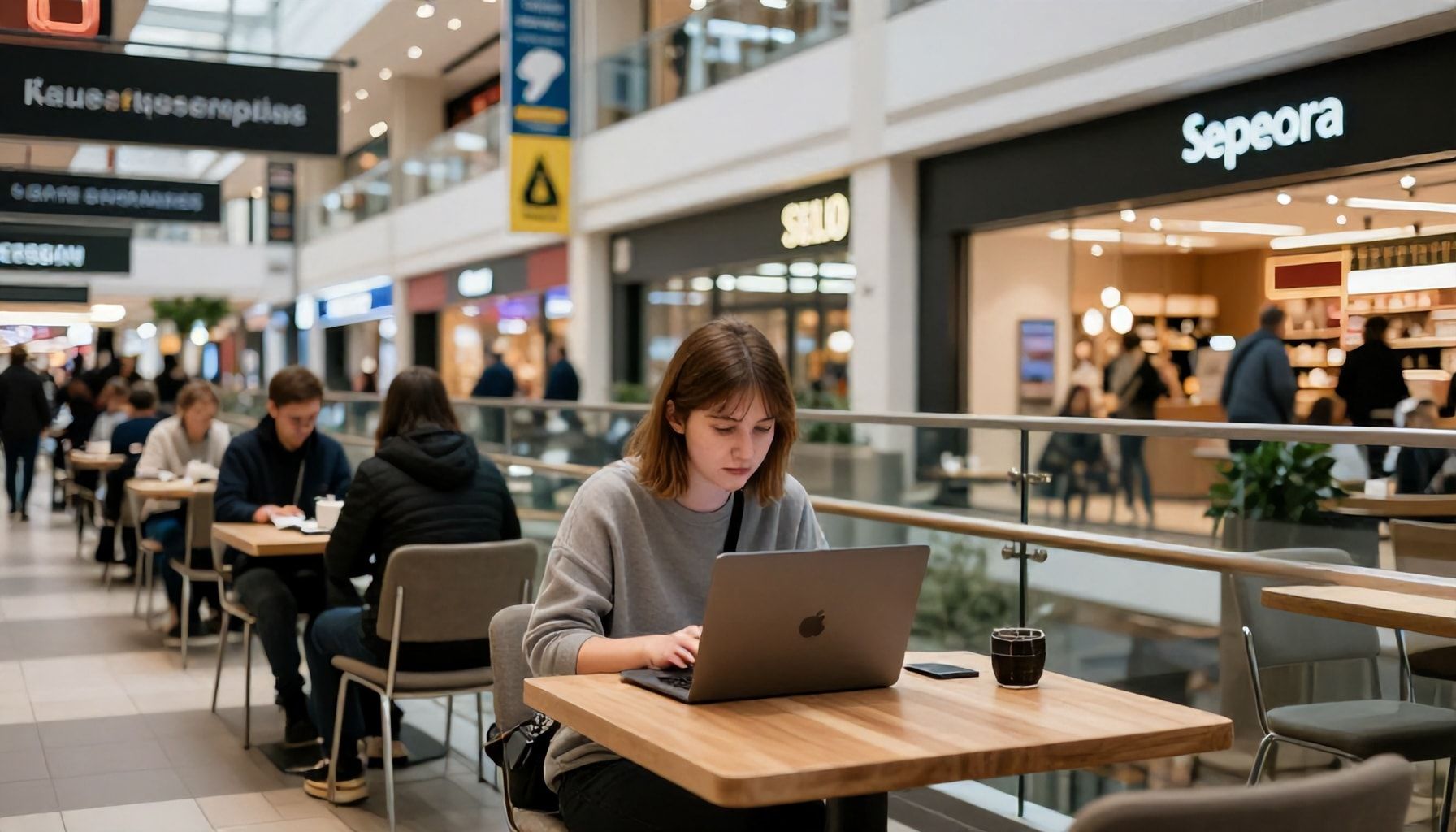 Kuinka löytää hiljainen työskentelykahvila Sello-keskuksen vilinästä