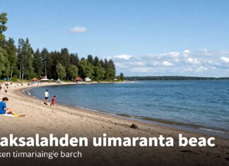 Laaksolahden uimarannan tarkka osoite ja parhaat reitit perille