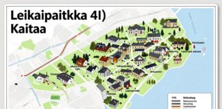 Kaitaan parhaat leikkipuistot ja niiden sijainnit kartalla