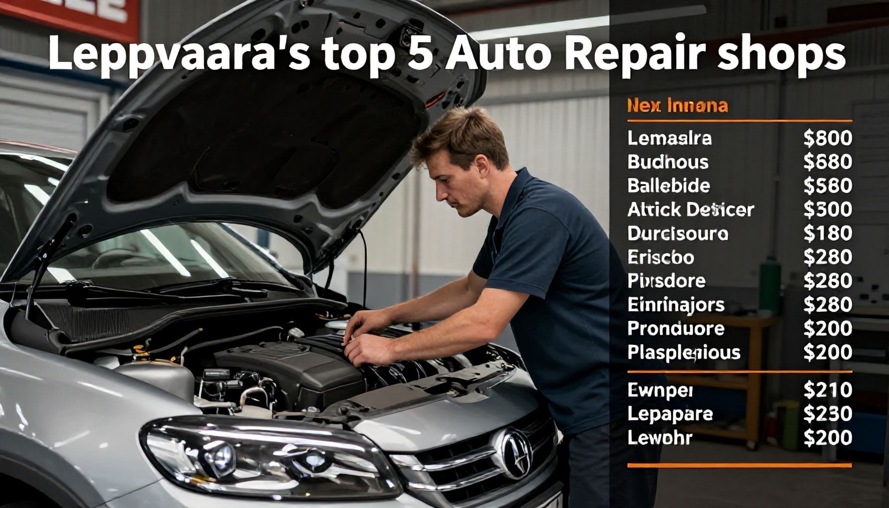 Leppävaaran 5 parasta autokorjaamoa – asiakkaiden kokemukset ja todelliset hinnat paljastettu