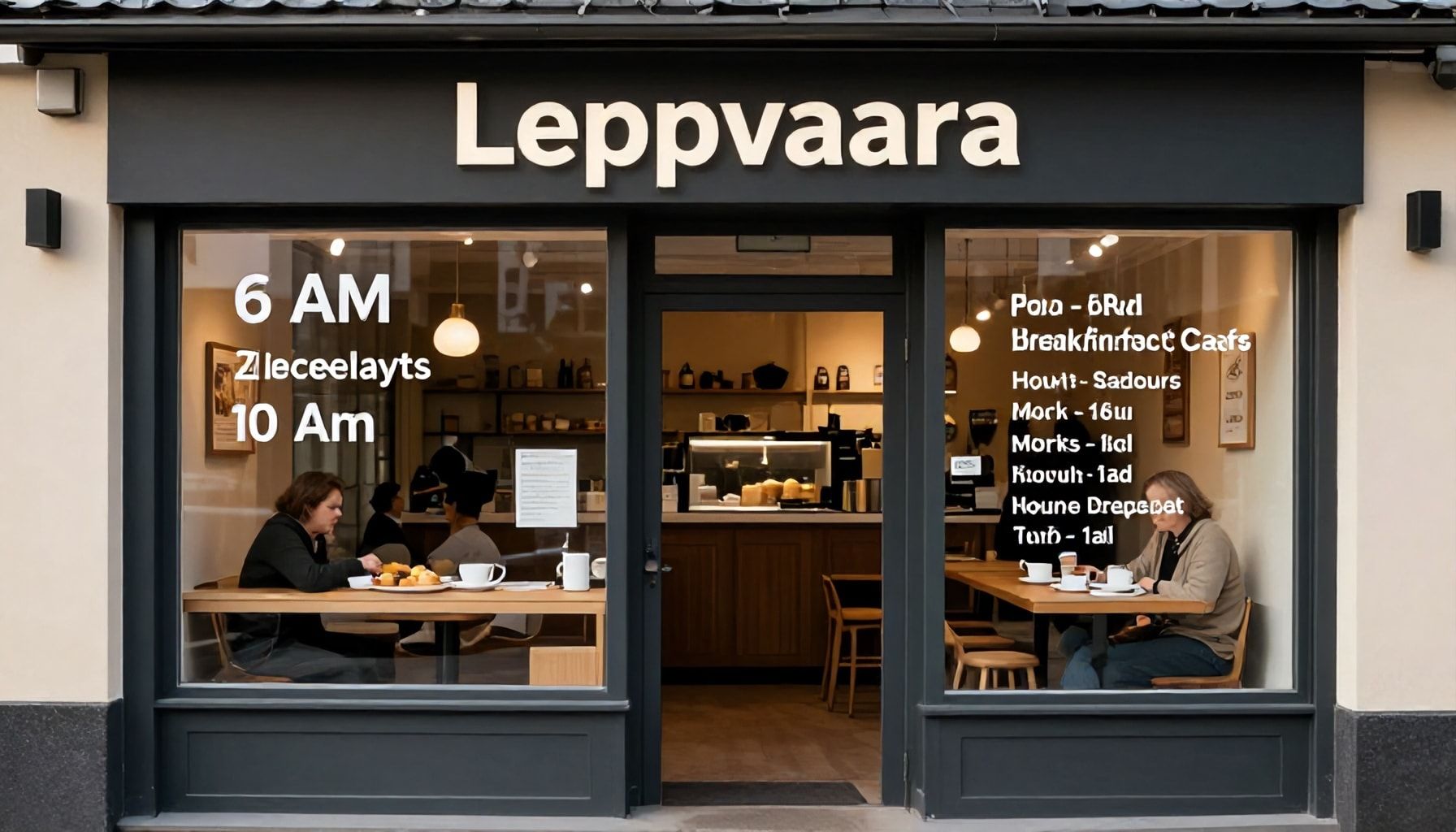 Leppävaaran aamiaisravintoloiden aukioloaikojen salaisuudet – missä pääsee syömään jo kuudelta ja missä viikonloppuisin?