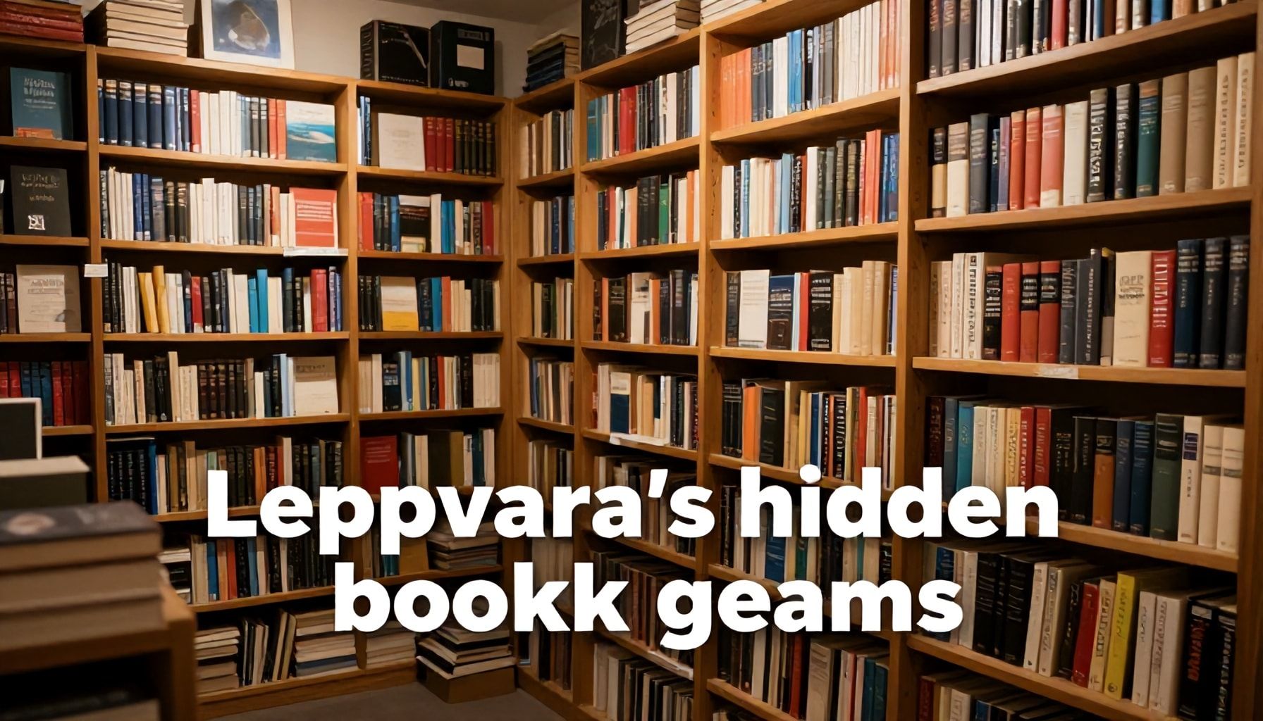 Leppävaaran kirjakauppojen salaiset helmet – missä löytyy harvinaisimmat teokset halvimalla