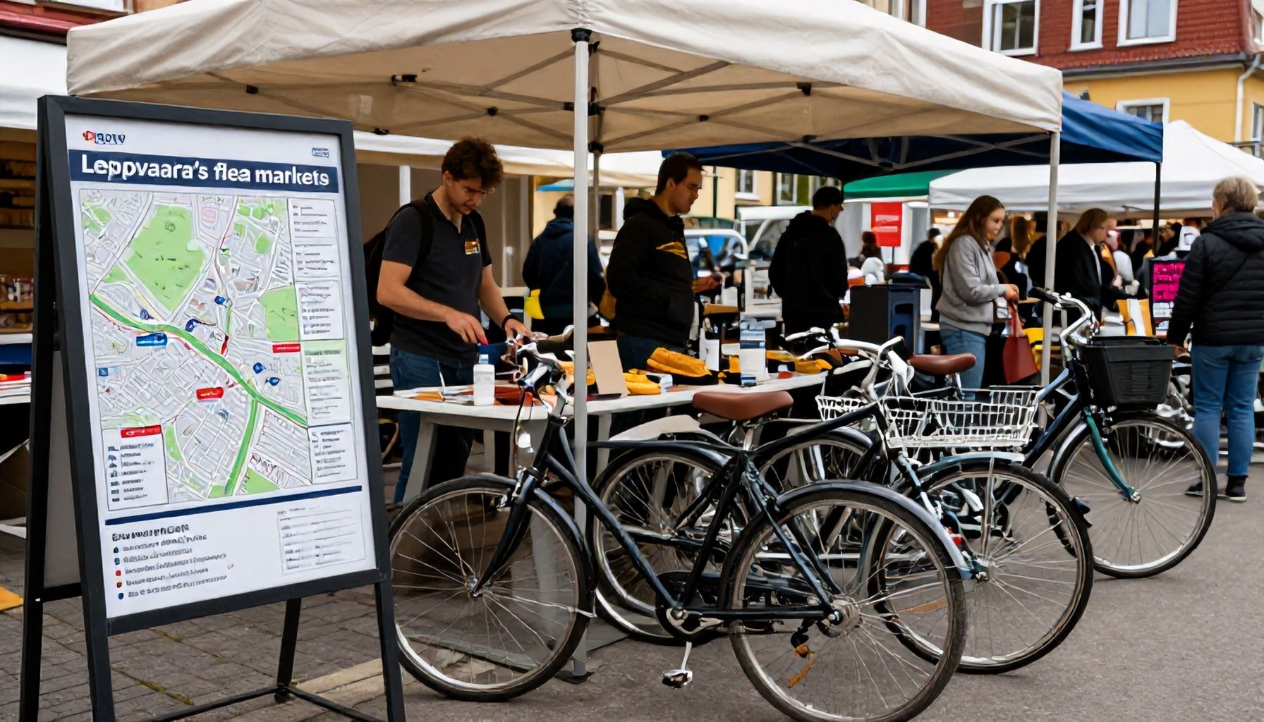 Leppävaaran kirpputorit, joissa pyörähinnat pysyvät kohtuullisina – kartta ja vinkit kauppojen ajankohtaisista tarjouksista