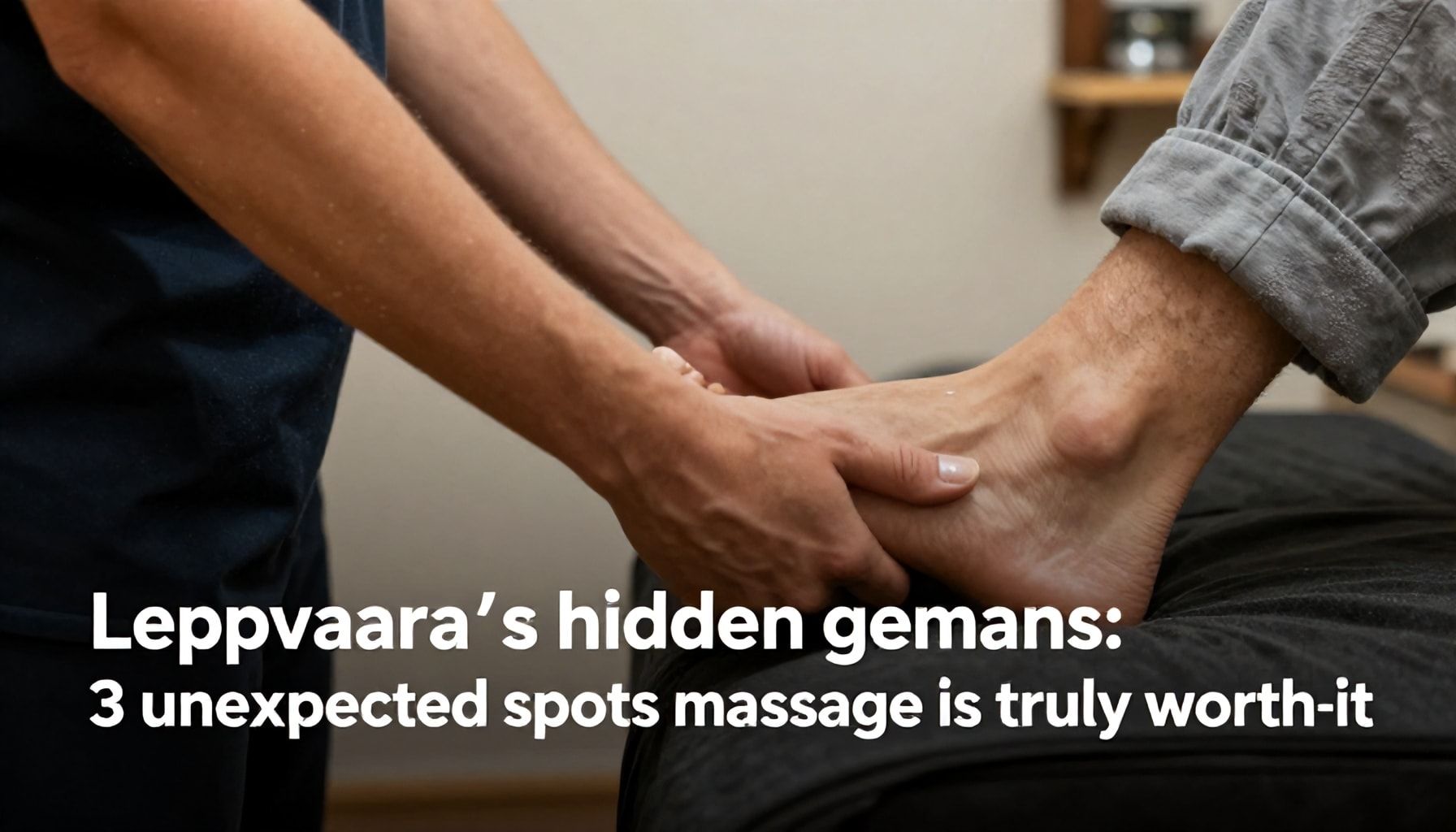 Leppävaaran salaisuudet: 3 yllättävää paikkaa, missä jalkahieronta on todella sen arvoista