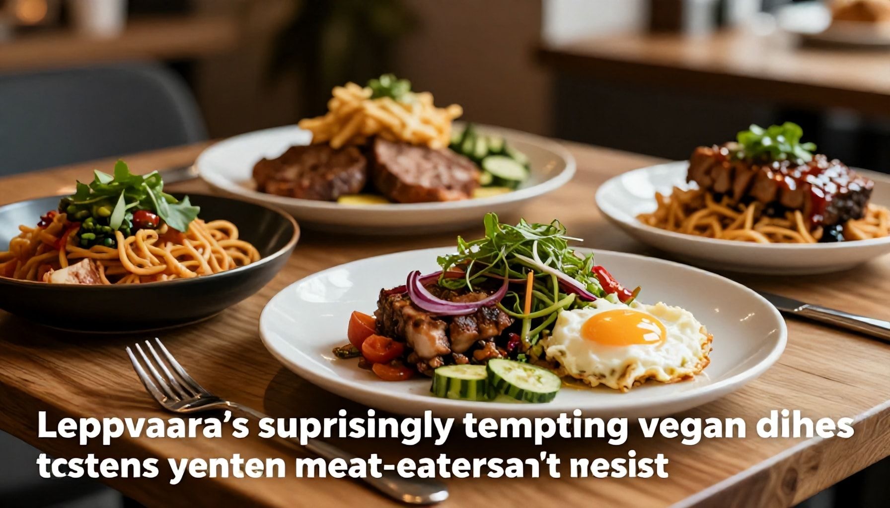 Leppävaaran yllättävät vegaaniannokset, jotka houkuttelevat myös lihansyöjiä