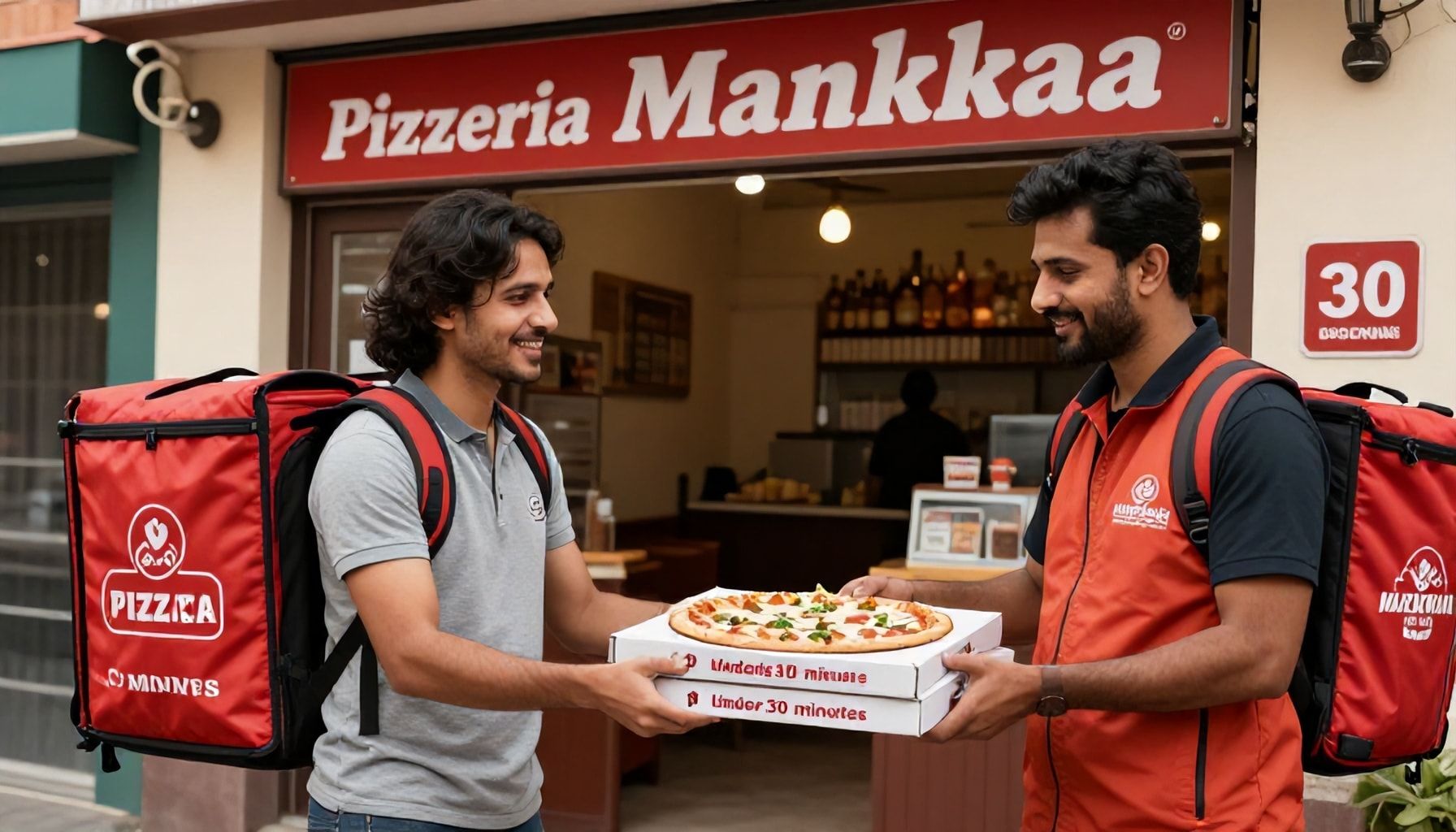 Mankkaan pizzat ovellasi alle 30 minuutissa – näin varmistat nopeimman kotiinkuljetuksen