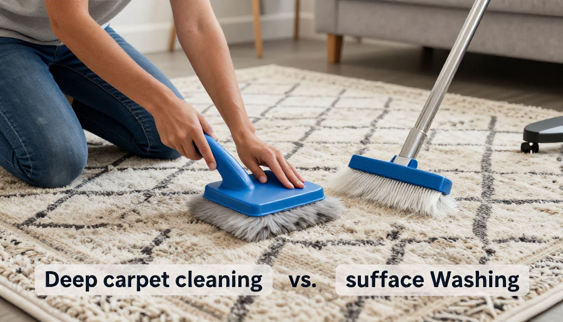 Mattojen syväpuhdistus vs. pintapesu – mitä Leppävaaran asiantuntijat suosittelevat juuri sinun matollesi