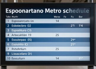 Espoonkartanon metron ajankohtaiset aikataulut ja vinkit matkalle
