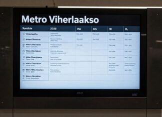 Viherlaakson metron tarkat aikataulut 2026 – näin liikutat uudella linjalla