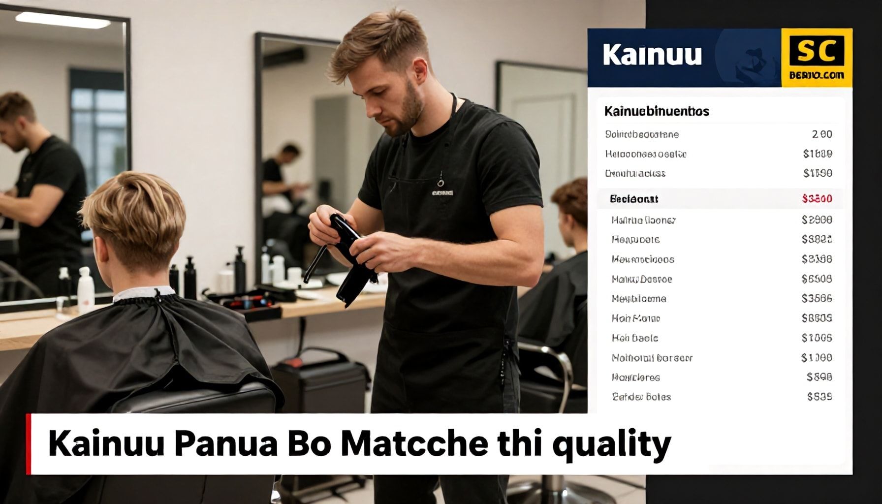 Miksi Kaitaassa parturi-kampaamopalvelut maksavat enemmän kuin muualla Suomessa – ja onko hinta laatuansa vastaava