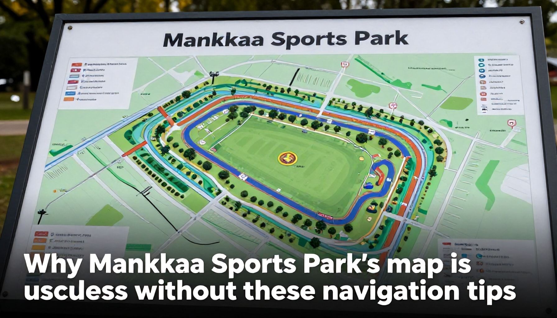 Miksi Mankkaan liikuntapuiston kartta on turha ilman näitä navigointivinkkejä?