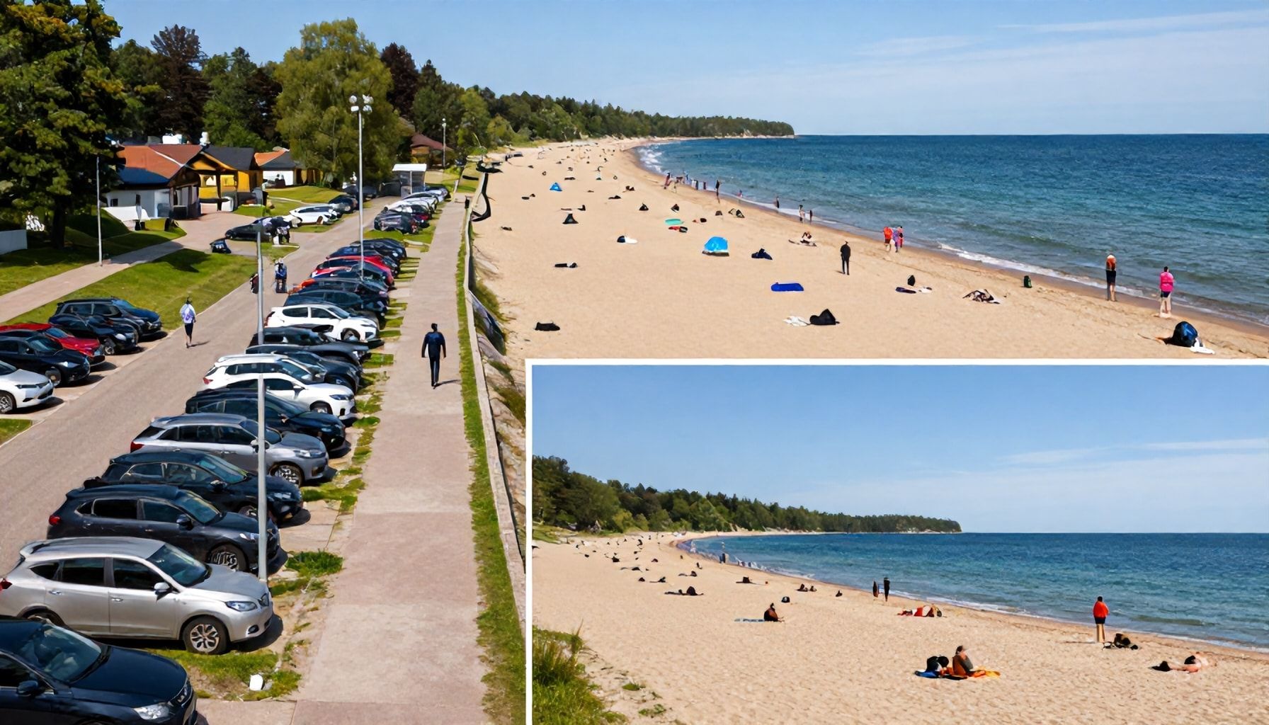 Miksi Matinkylän uimaranta vetää puoleensa kuntourheilijat – palvelut, reitit ja parkkihassut selville