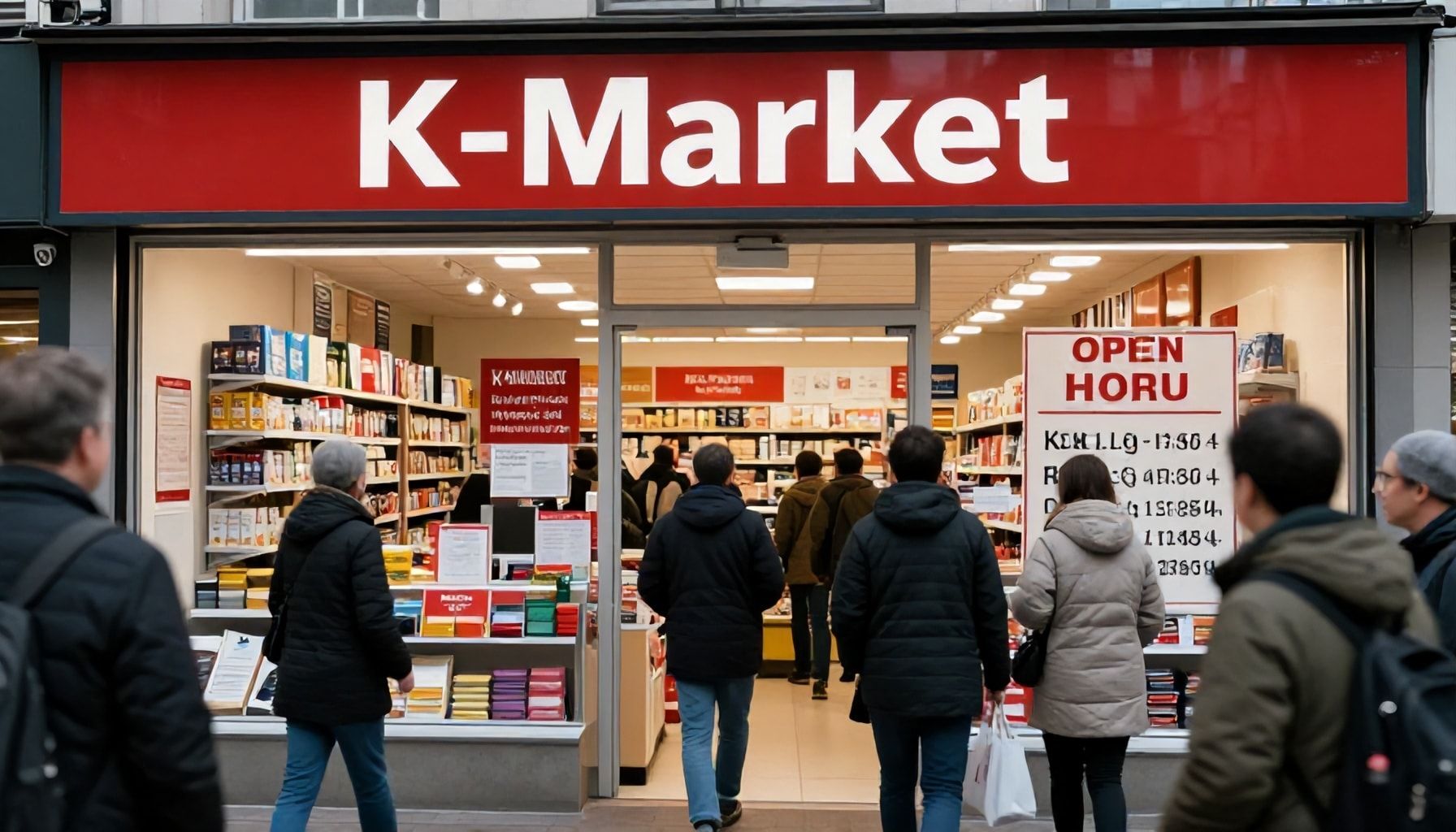 Miksi Nöykkiön K-Market sulkee aikaisin sunnuntaisin? Selvitys kaupan omista aukioloperiaatteista